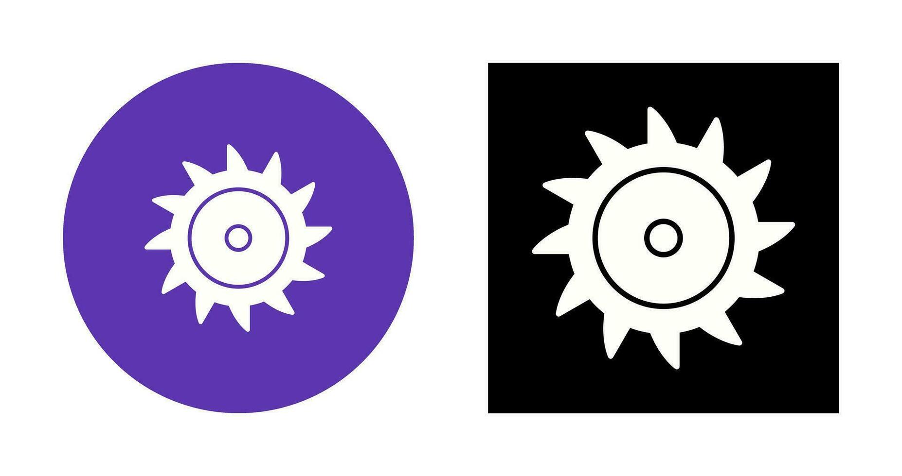 Saw Blade Vector Icon