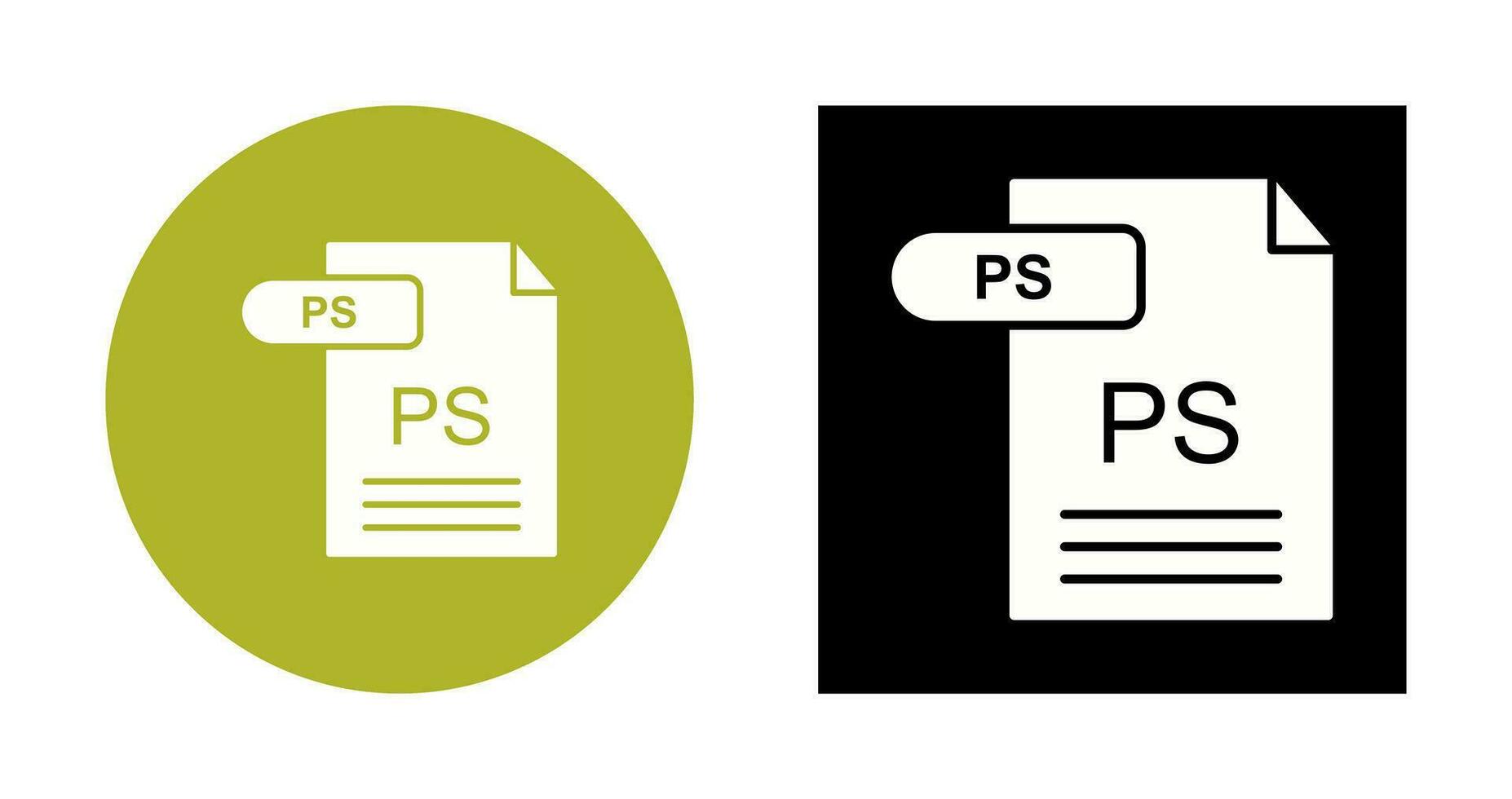 PS Vector Icon