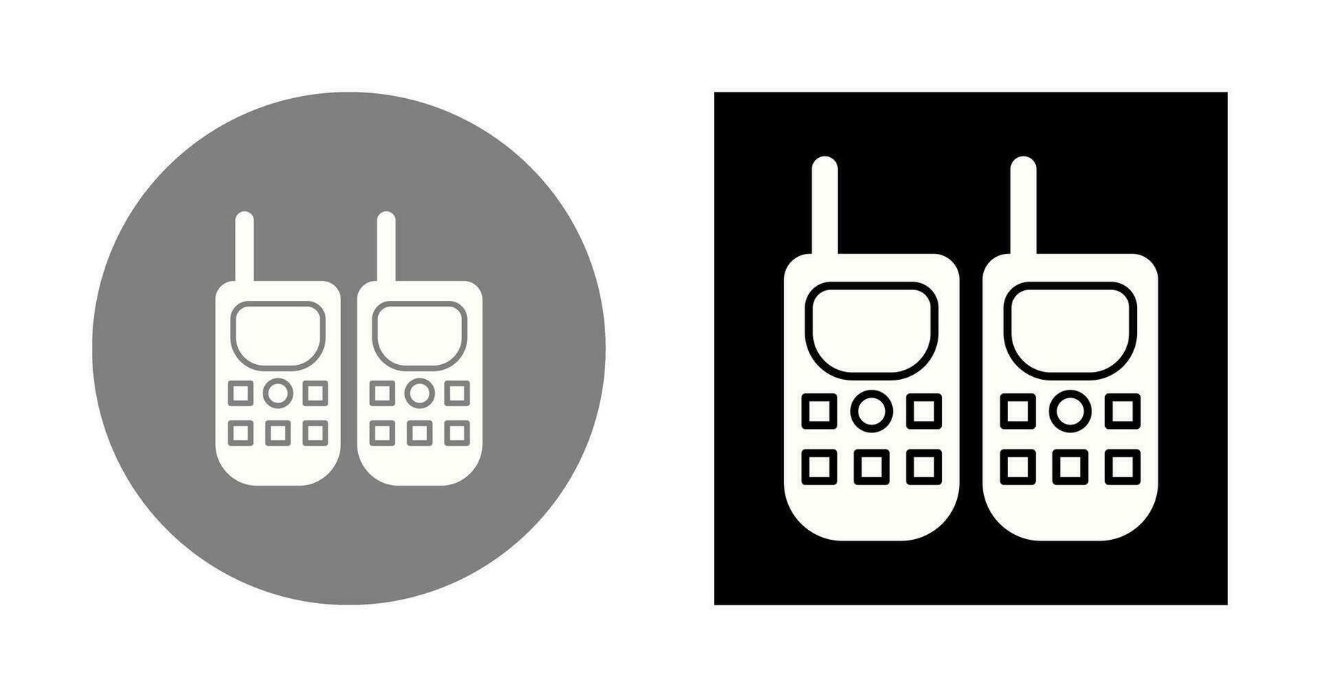 Walkie Talkie Vector Icon