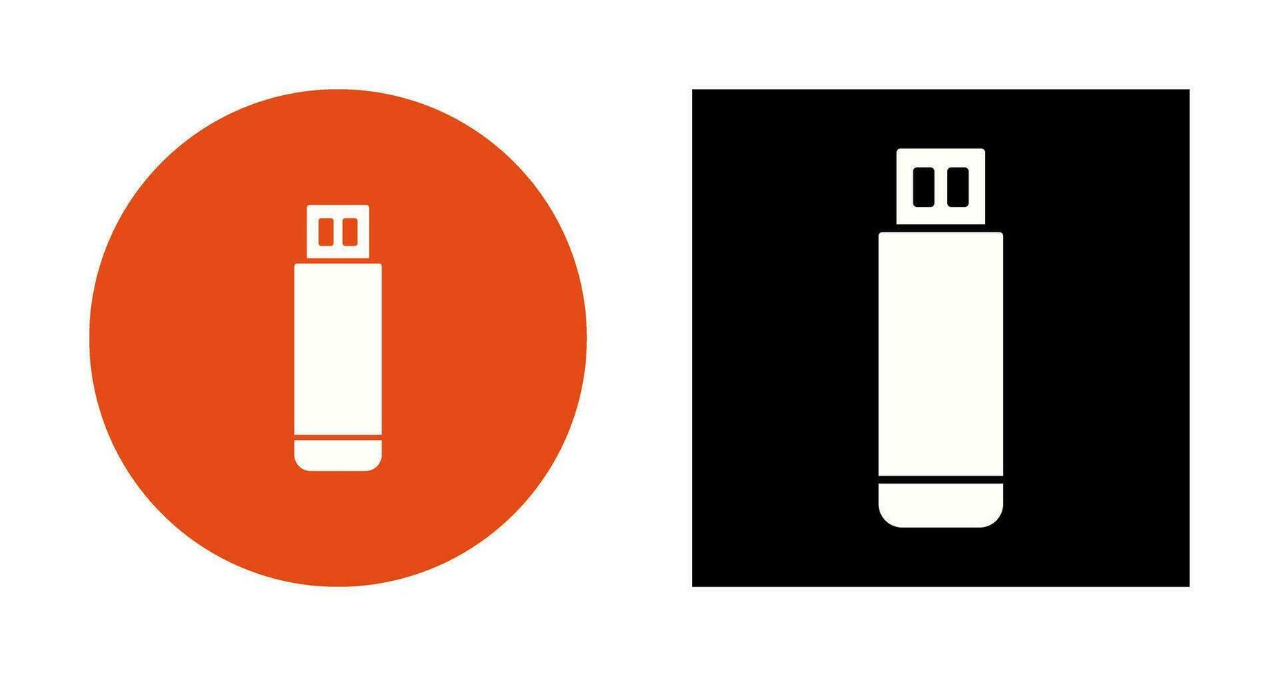 USB Drive Vector Icon