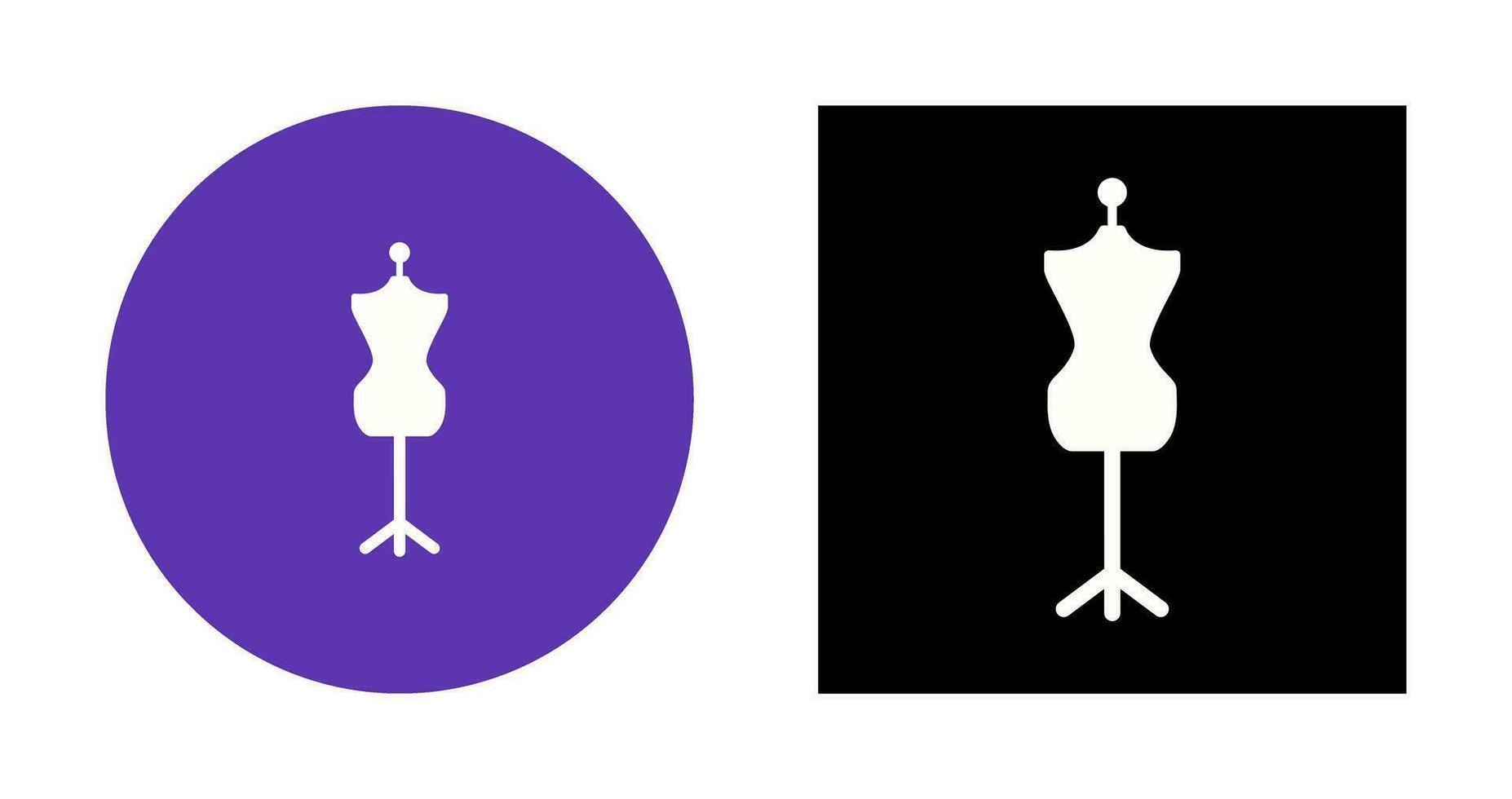 Dress Holder Vector Icon
