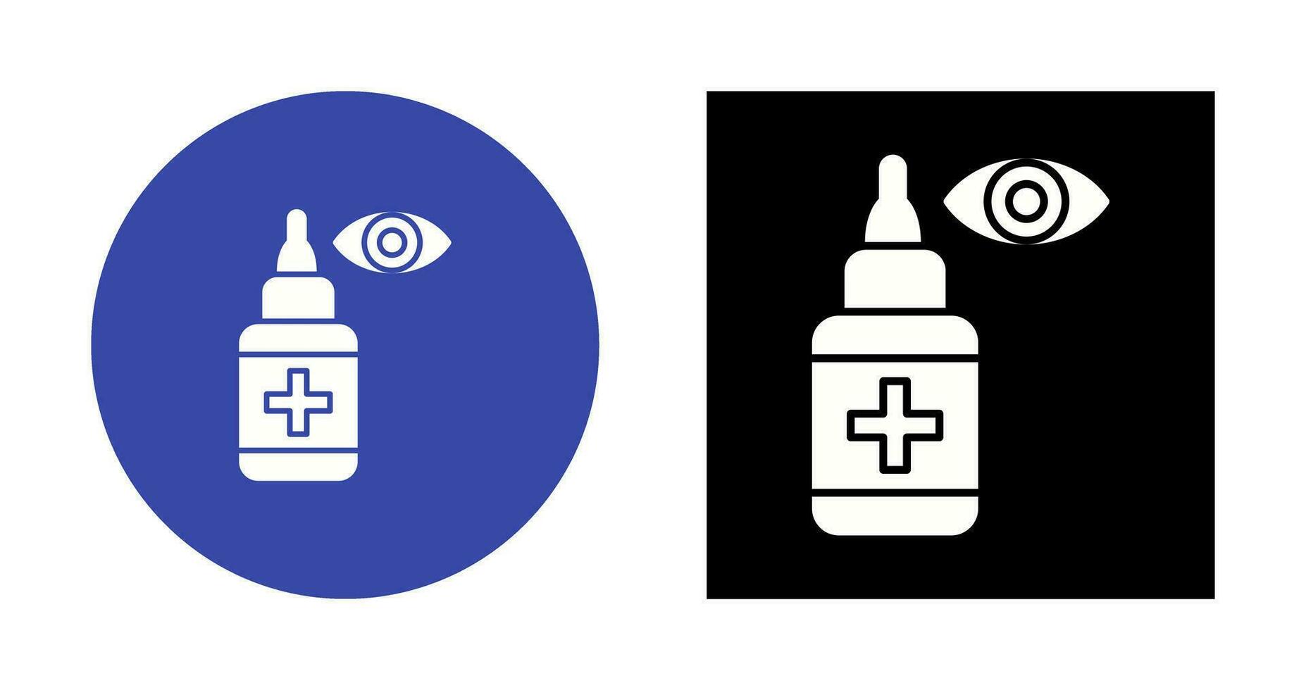 Eye Drop Vector Icon