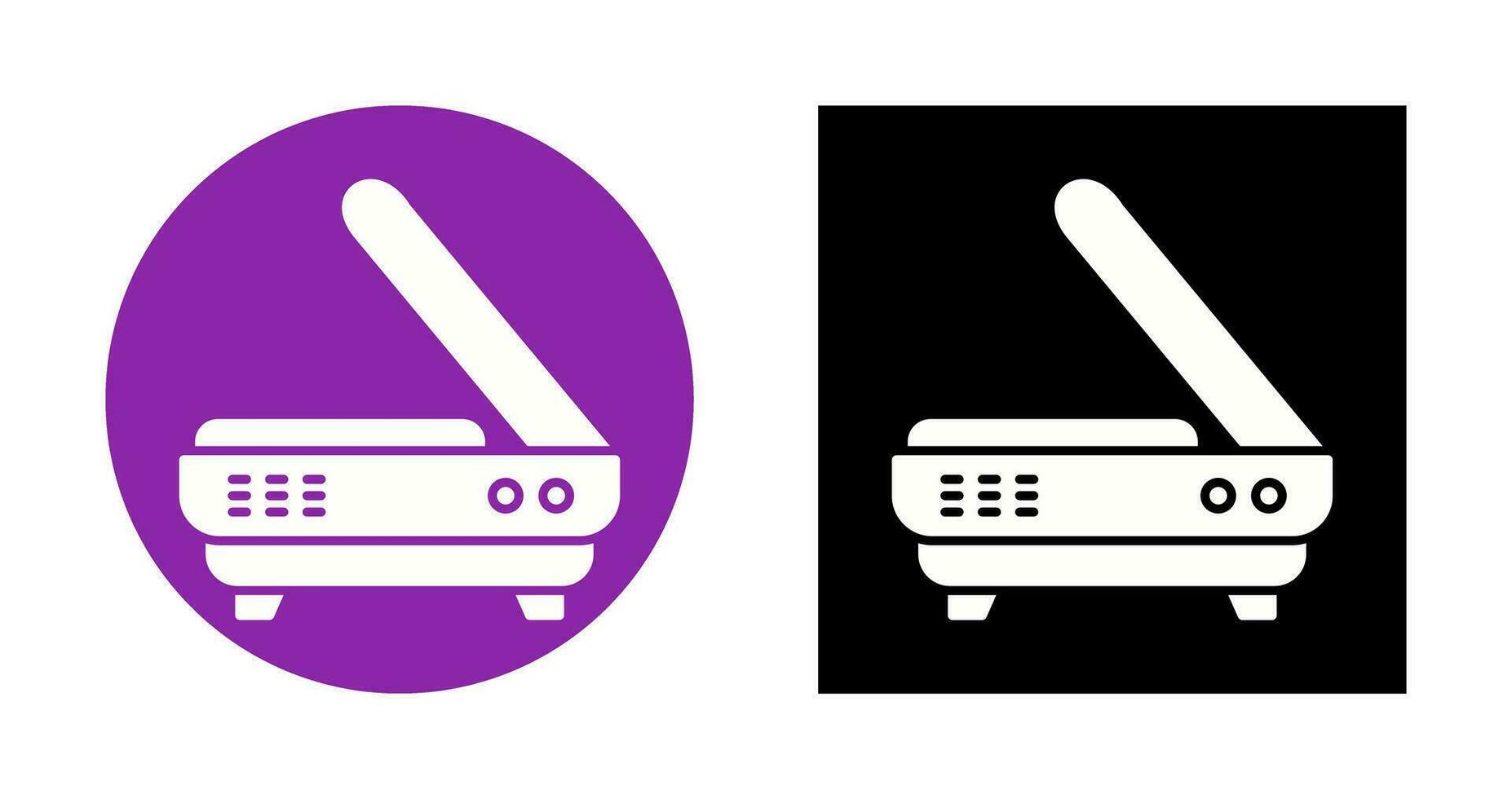 Scanner Vector Icon