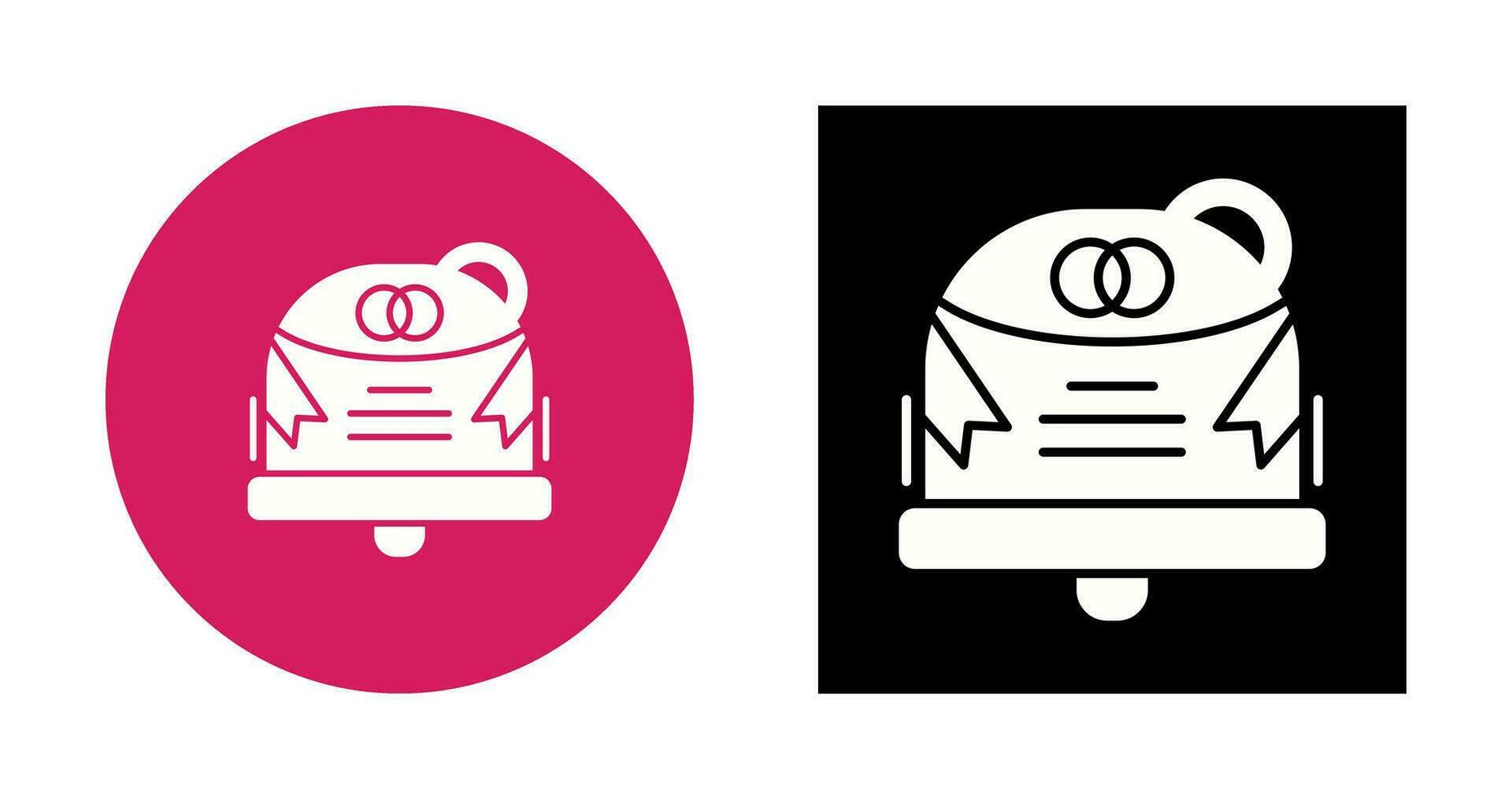 Wedding Bell Vector Icon