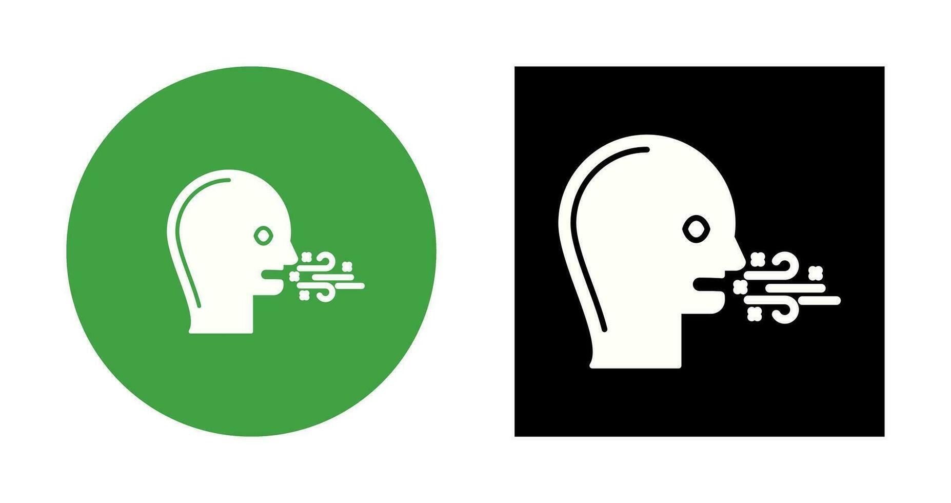 Bad Breath Vector Icon