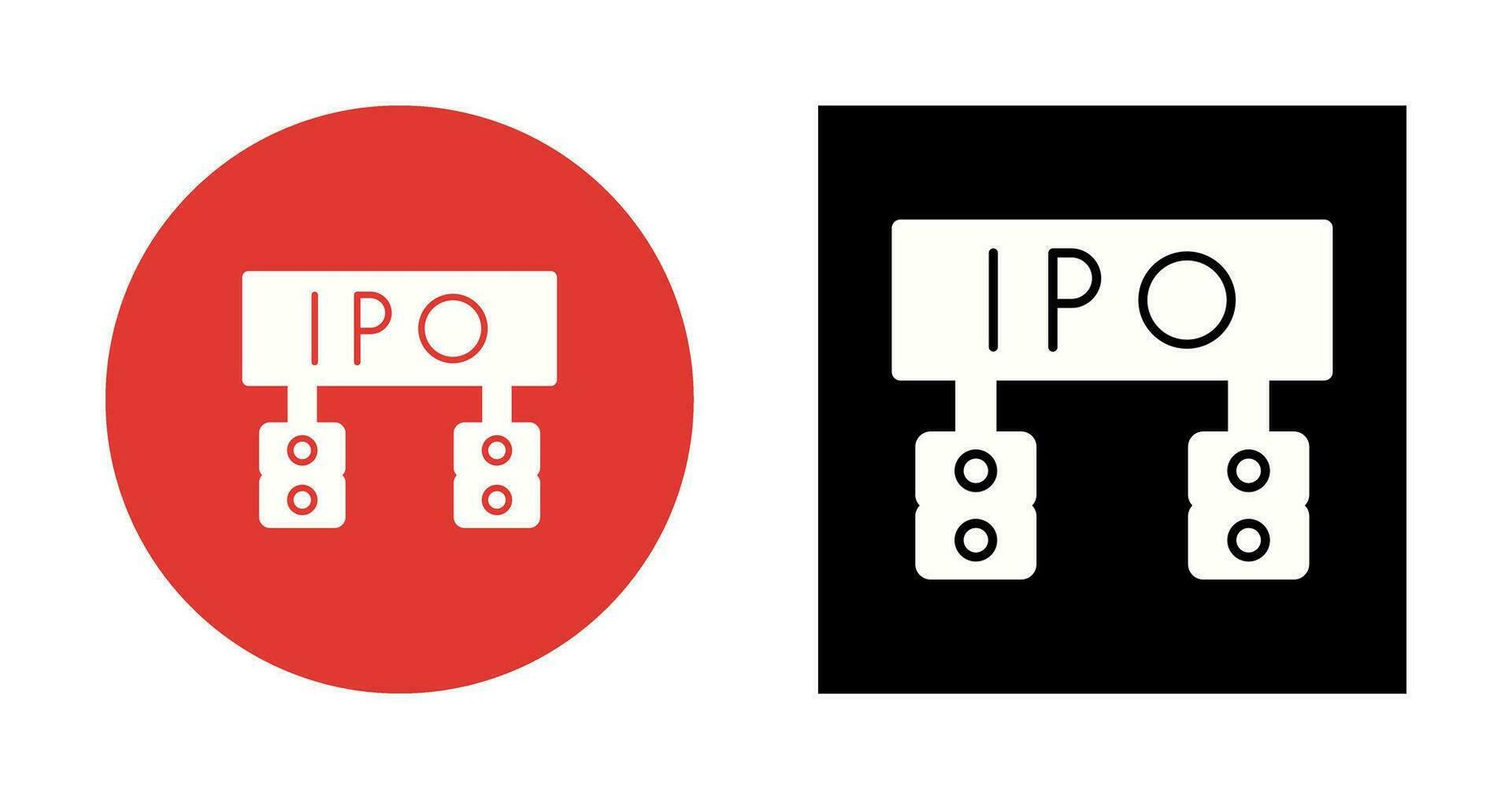 icono de vector de ipo