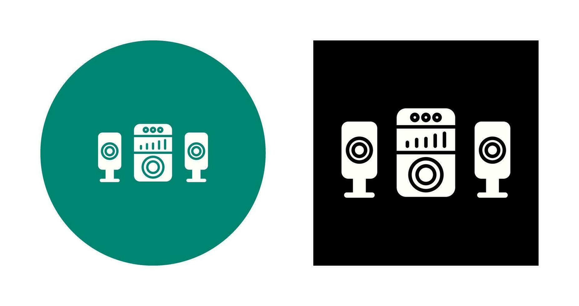Sound System Vector Icon