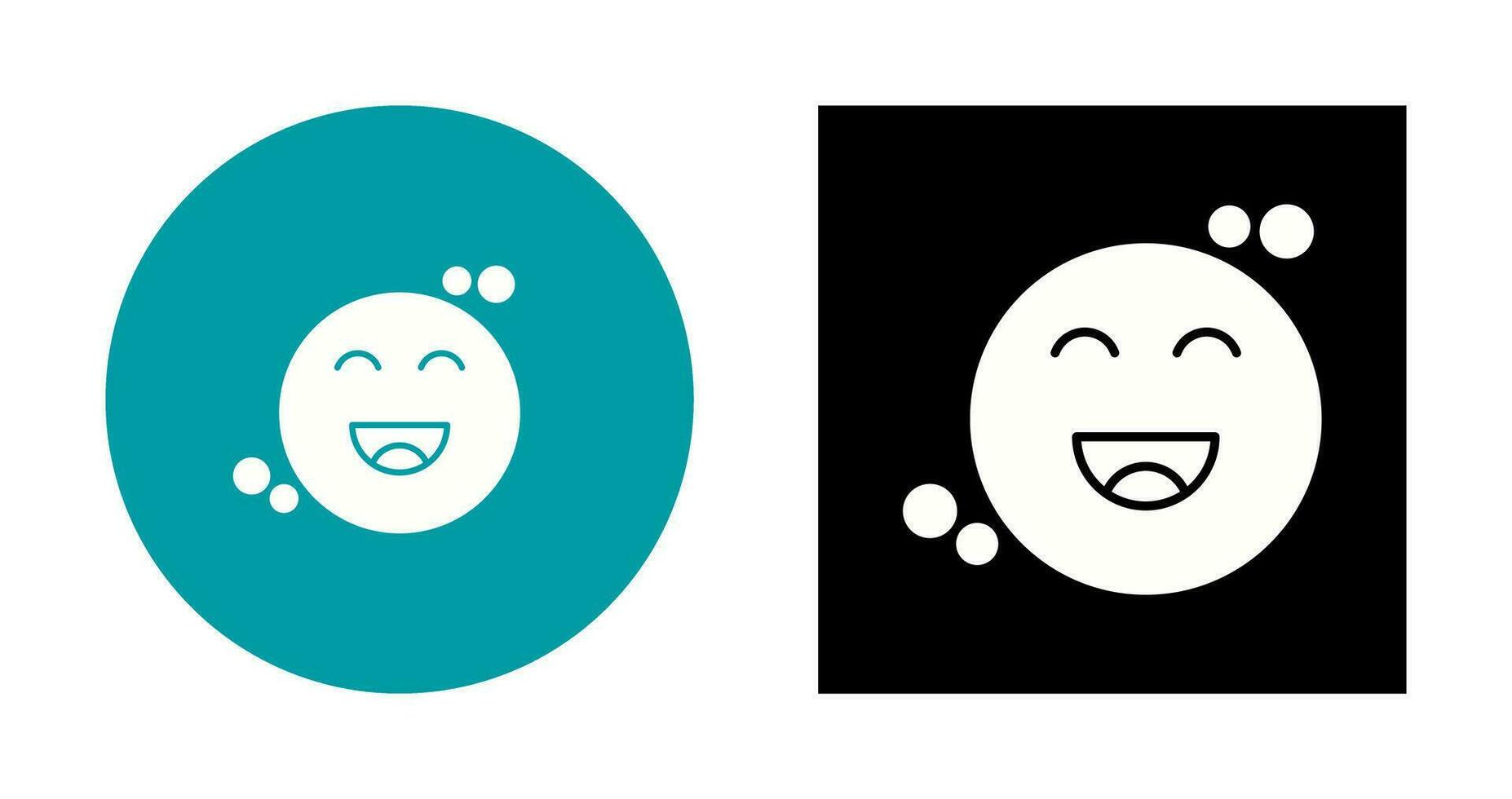 Happiness Vector Icon