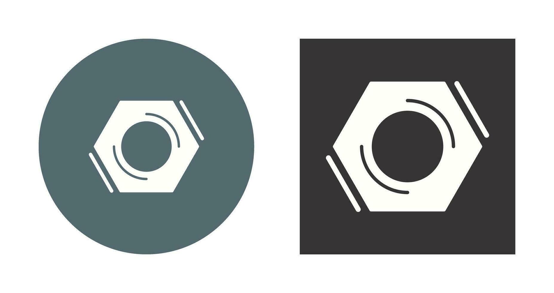 Nut Vector Icon