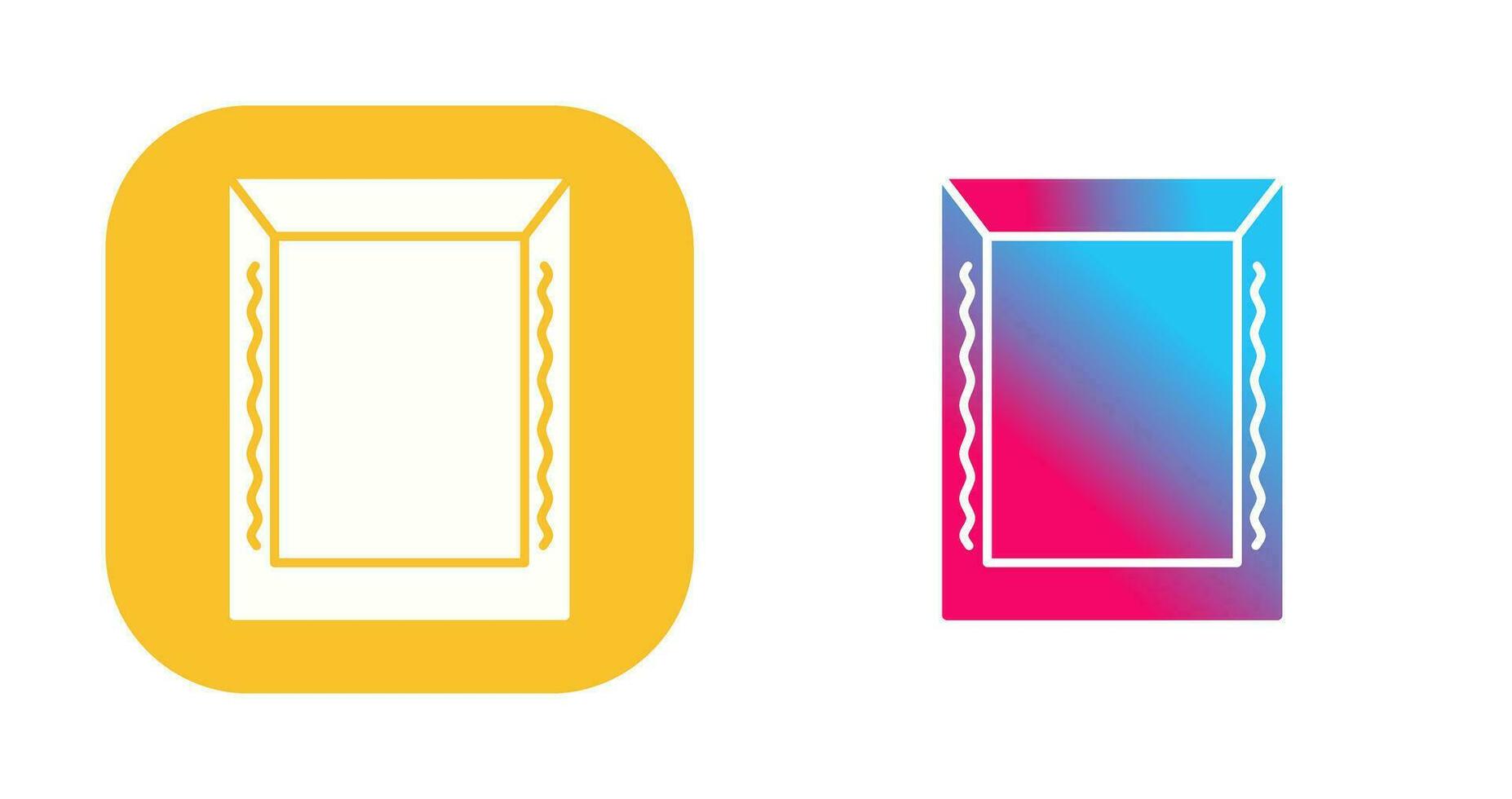 Unique Frame Vector Icon