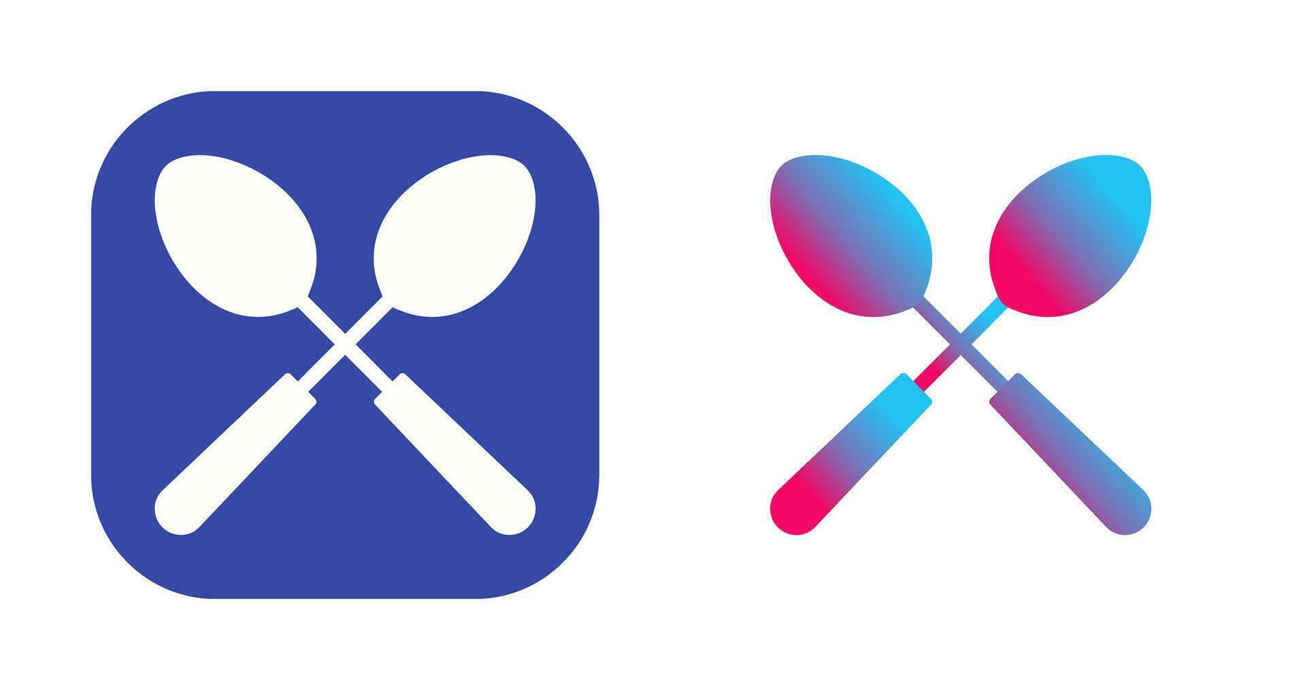 Spoons Vector Icon