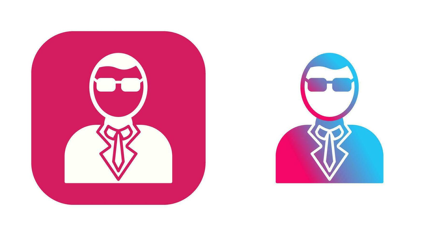 Casino Manager Vector Icon