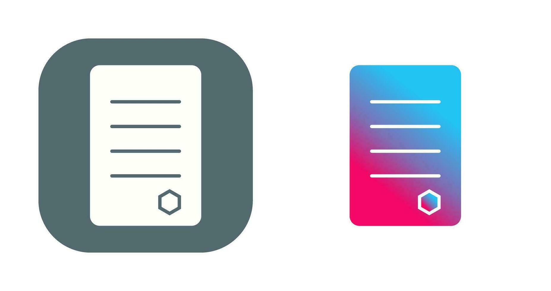 Unique Reports Vector Icon