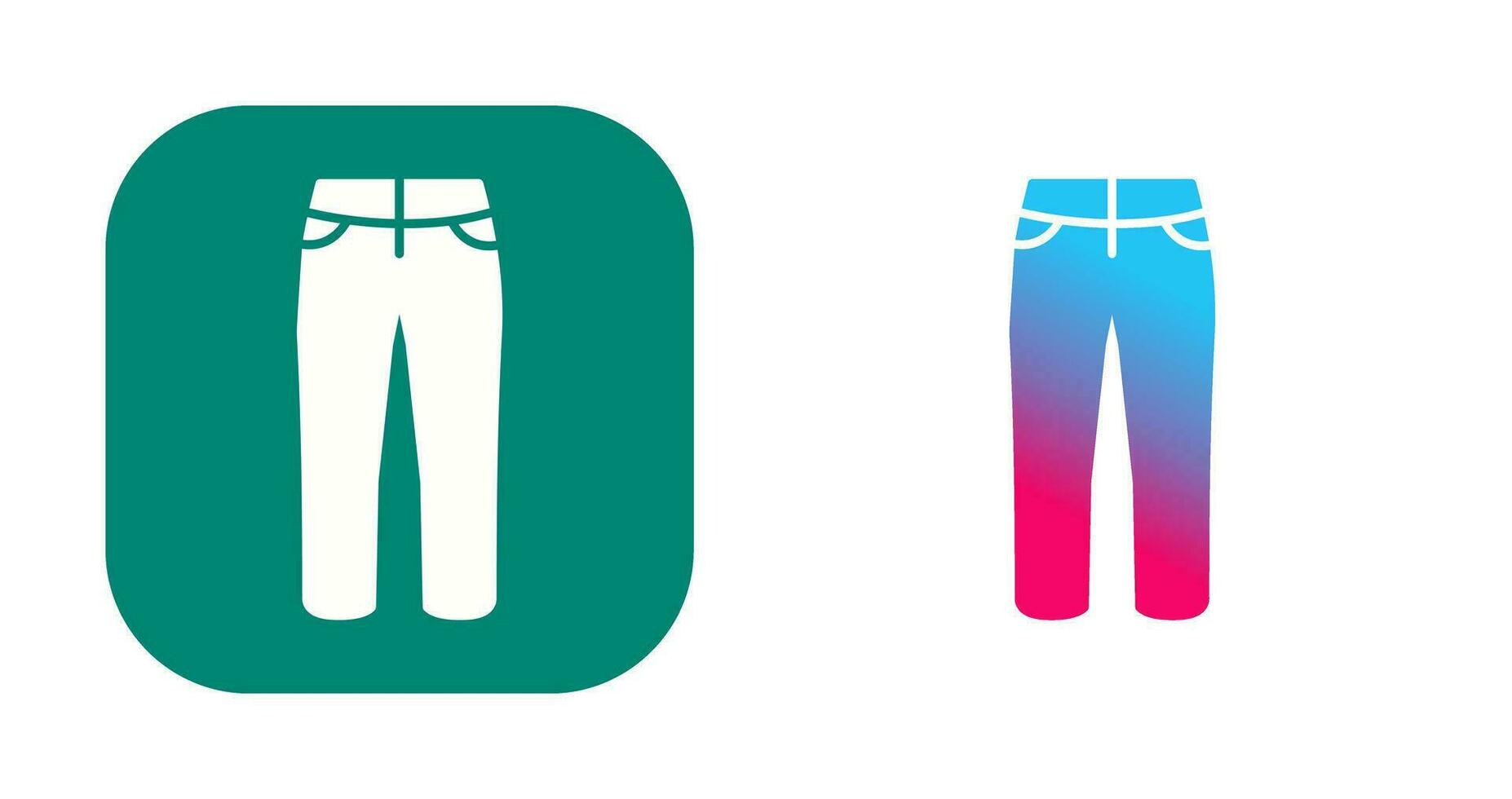 Trousers Vector Icon