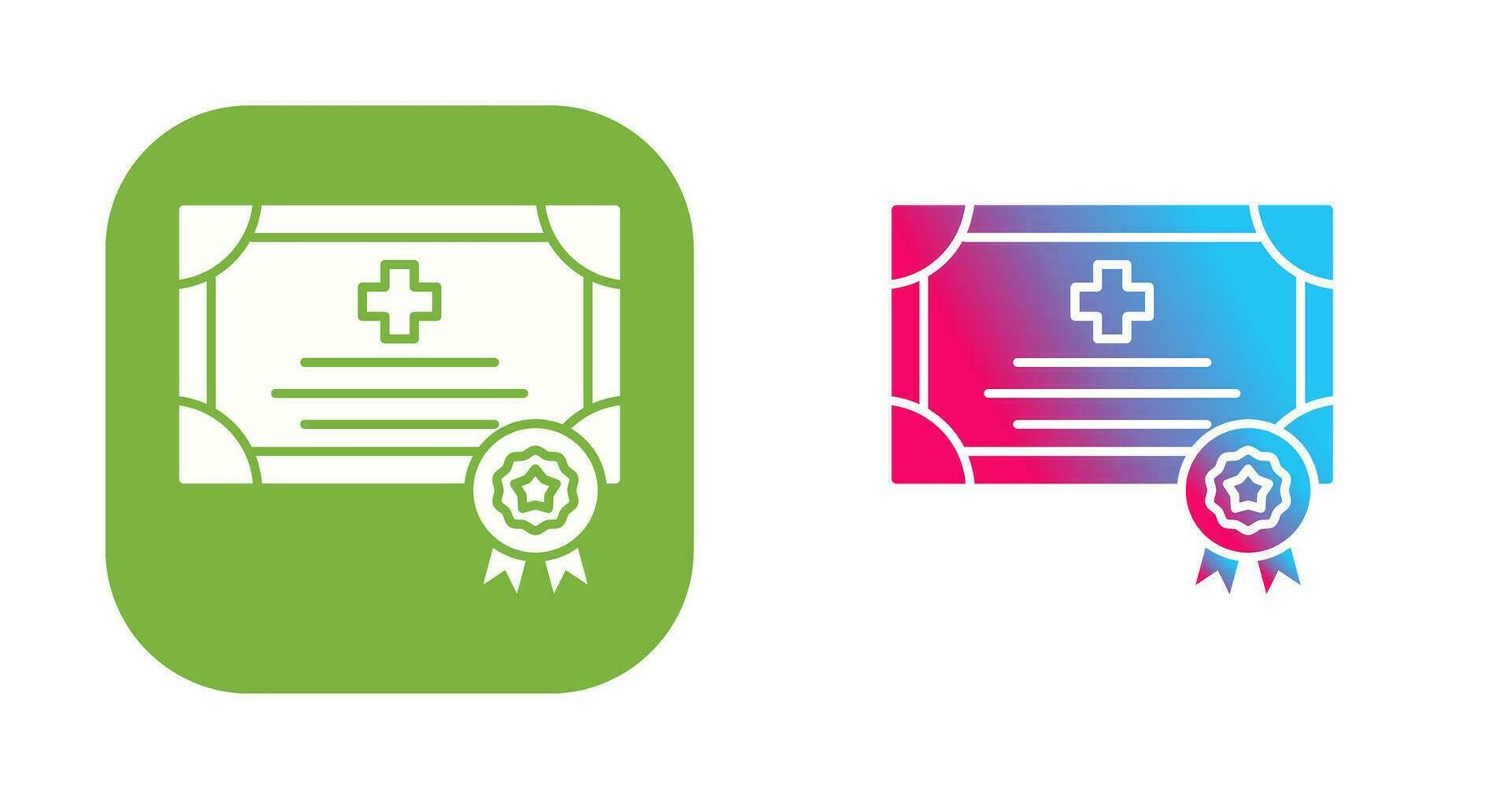 Certificate Vector Icon
