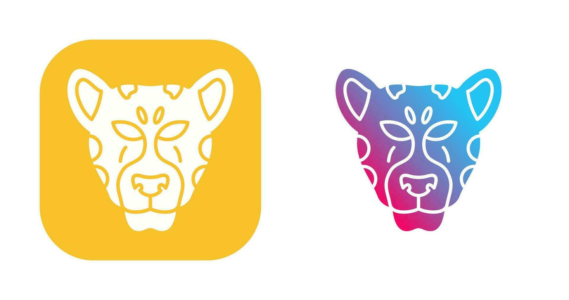 leopard Vector Icon