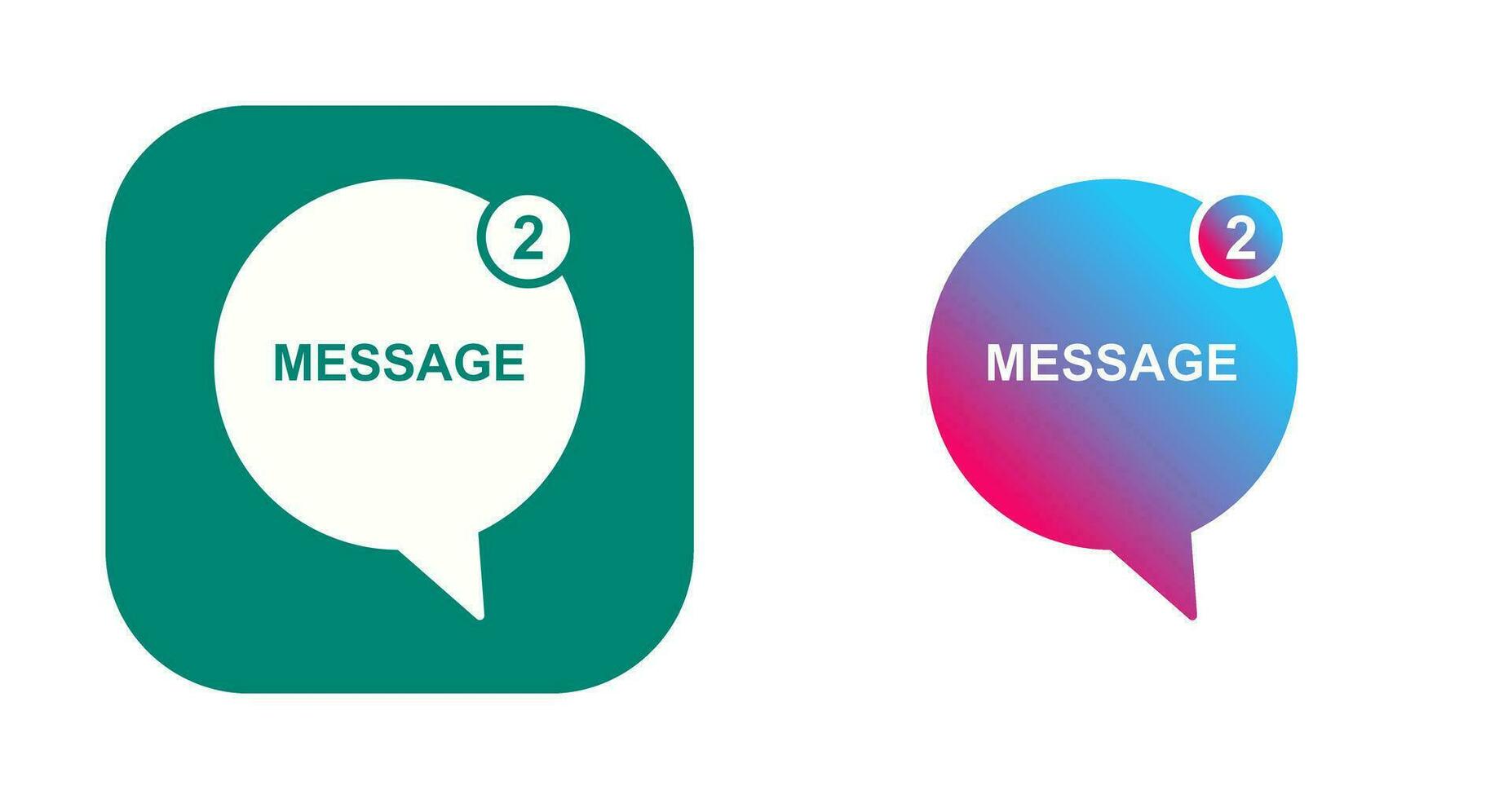 Message Bubbles Vector Icon
