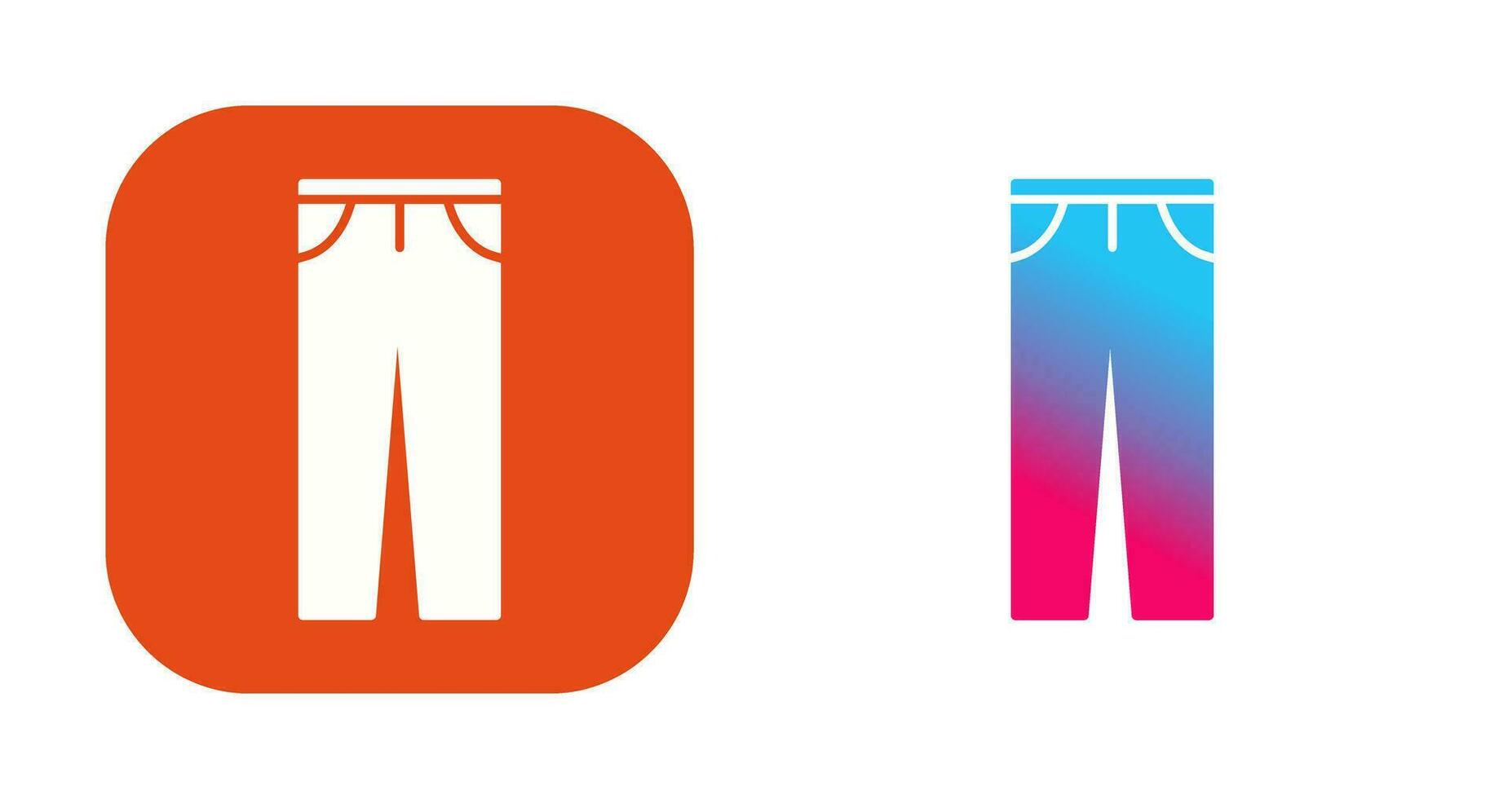 Pants Vector Icon