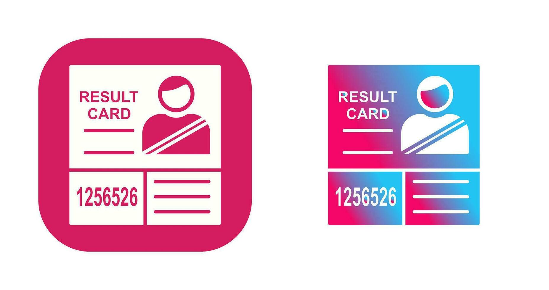 Candidate Results Vector Icon