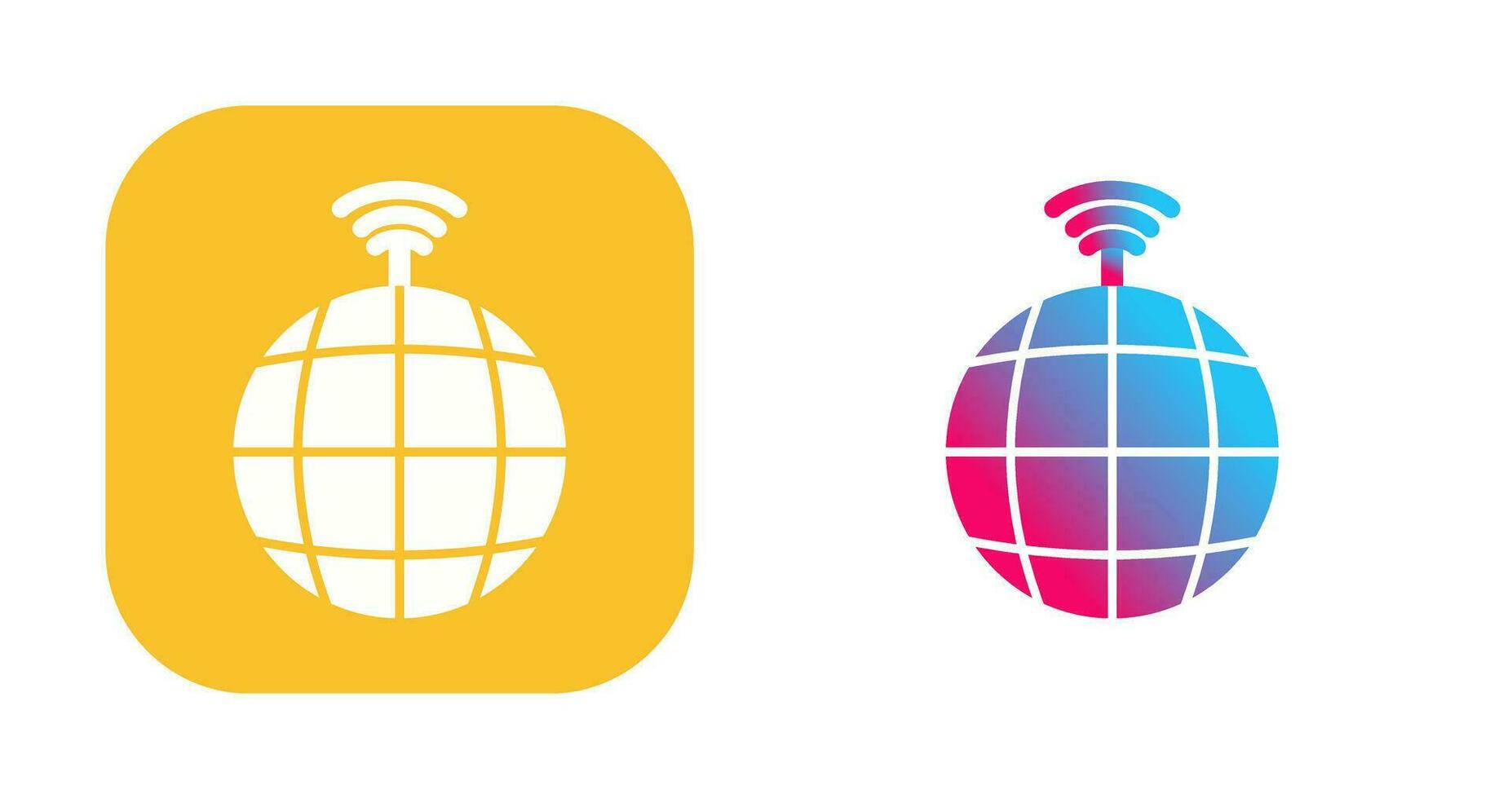 Global Signals Vector Icon