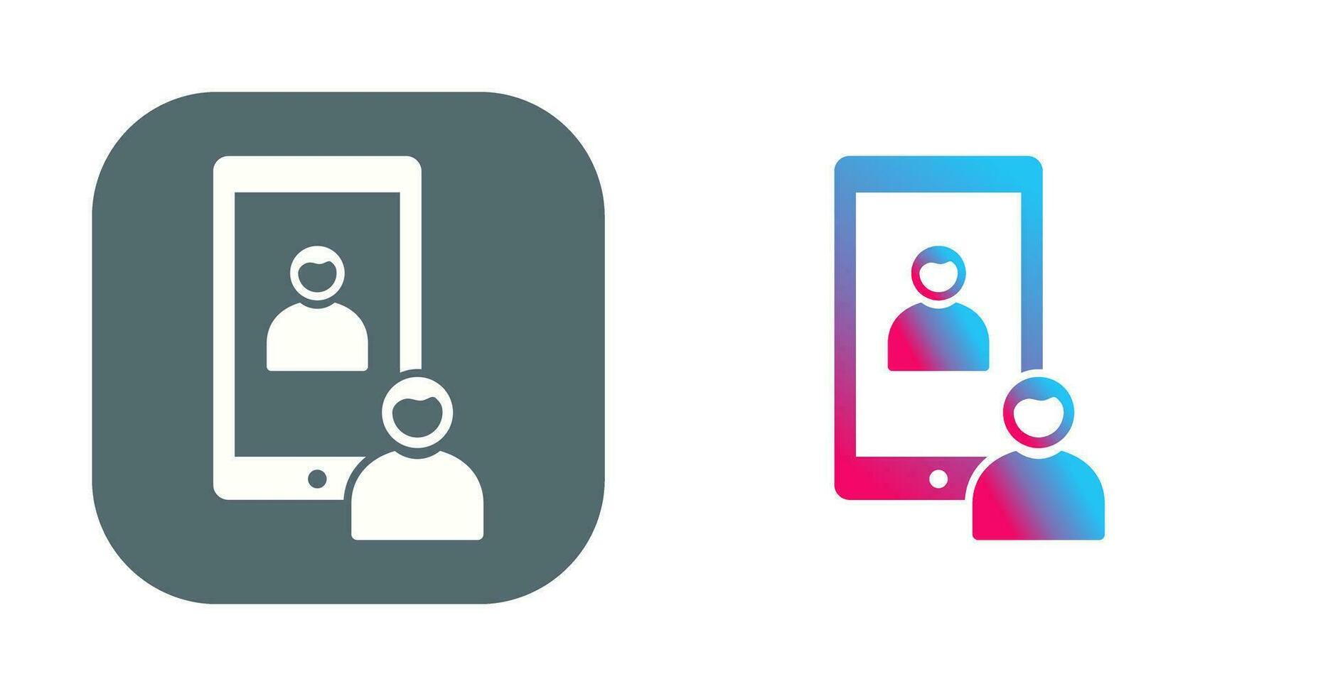 Video Call Vector Icon