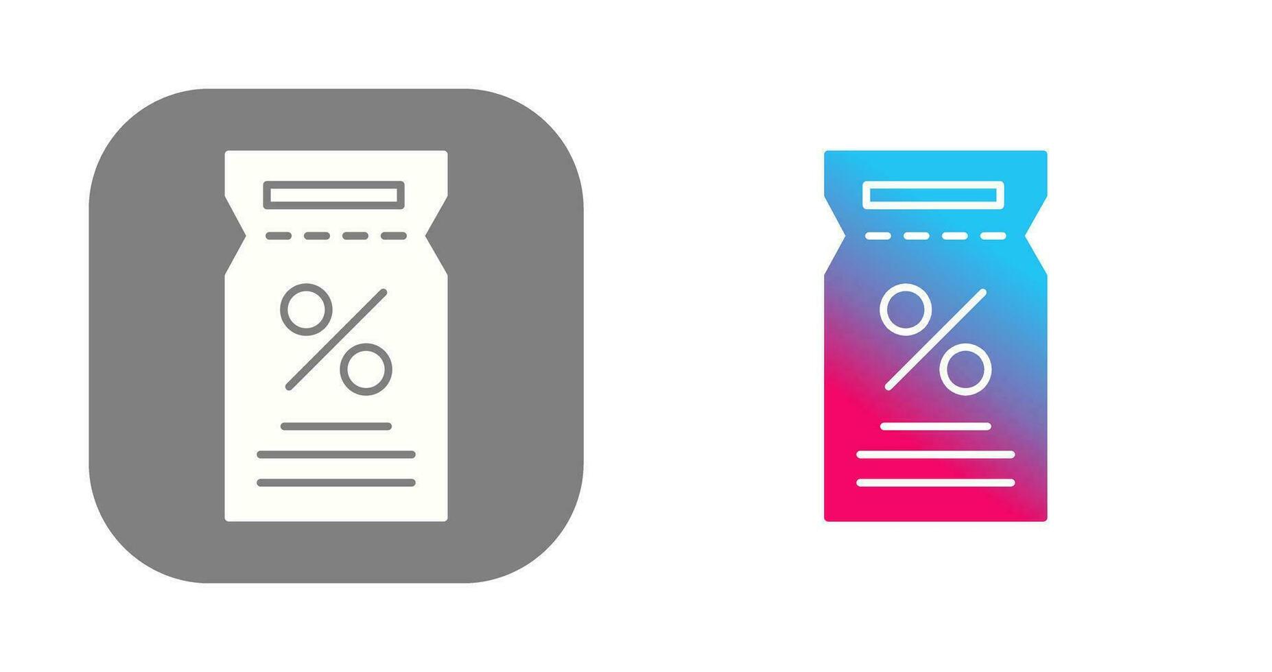 Discount Voucher Vector Icon