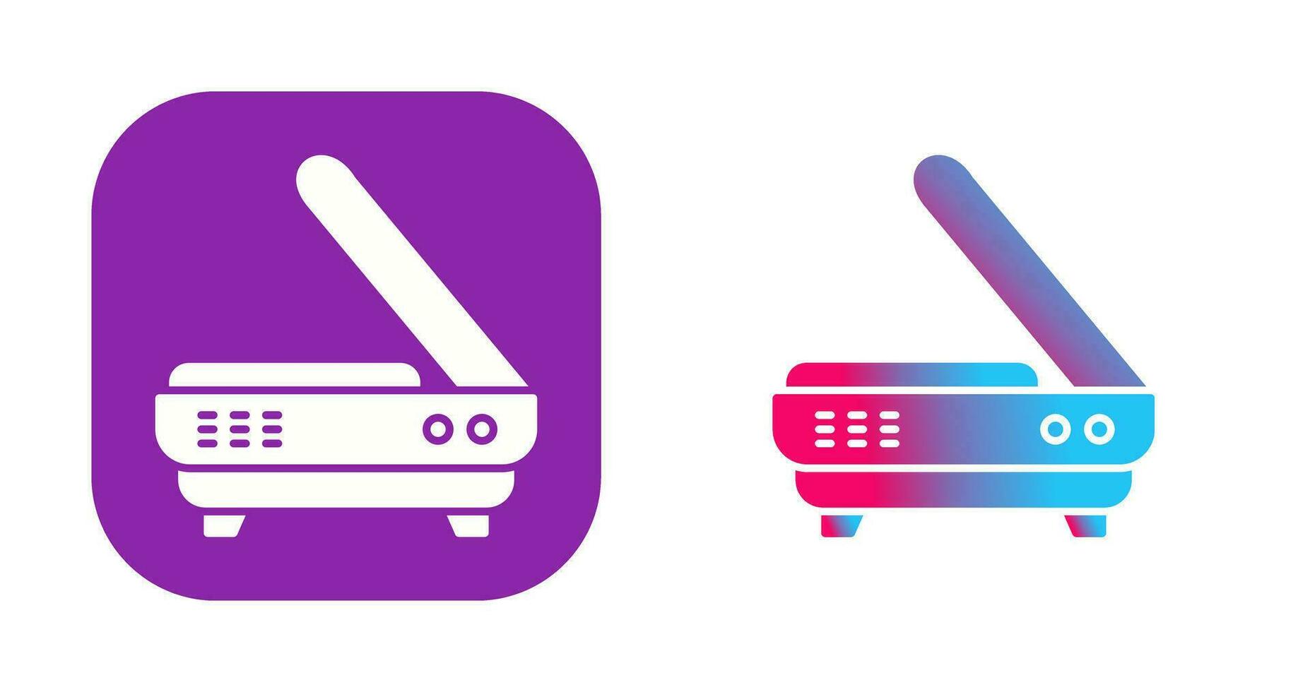 Scanner Vector Icon