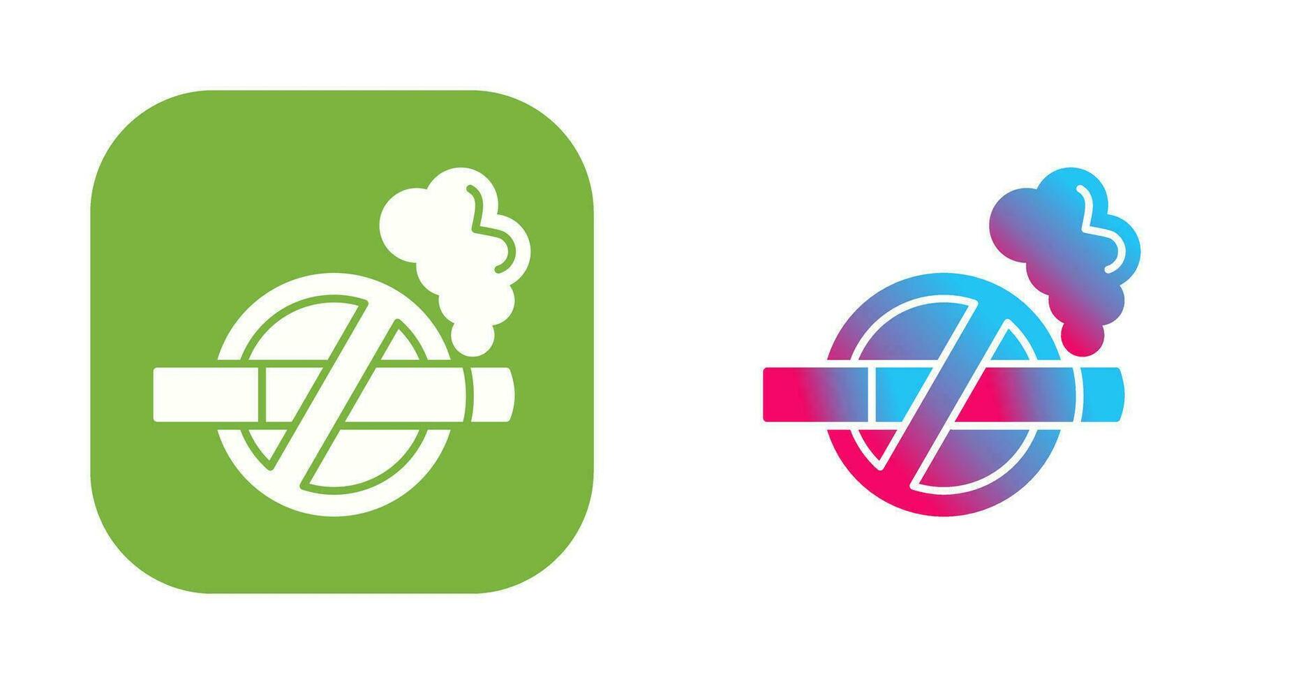 No Tobacco Vector Icon