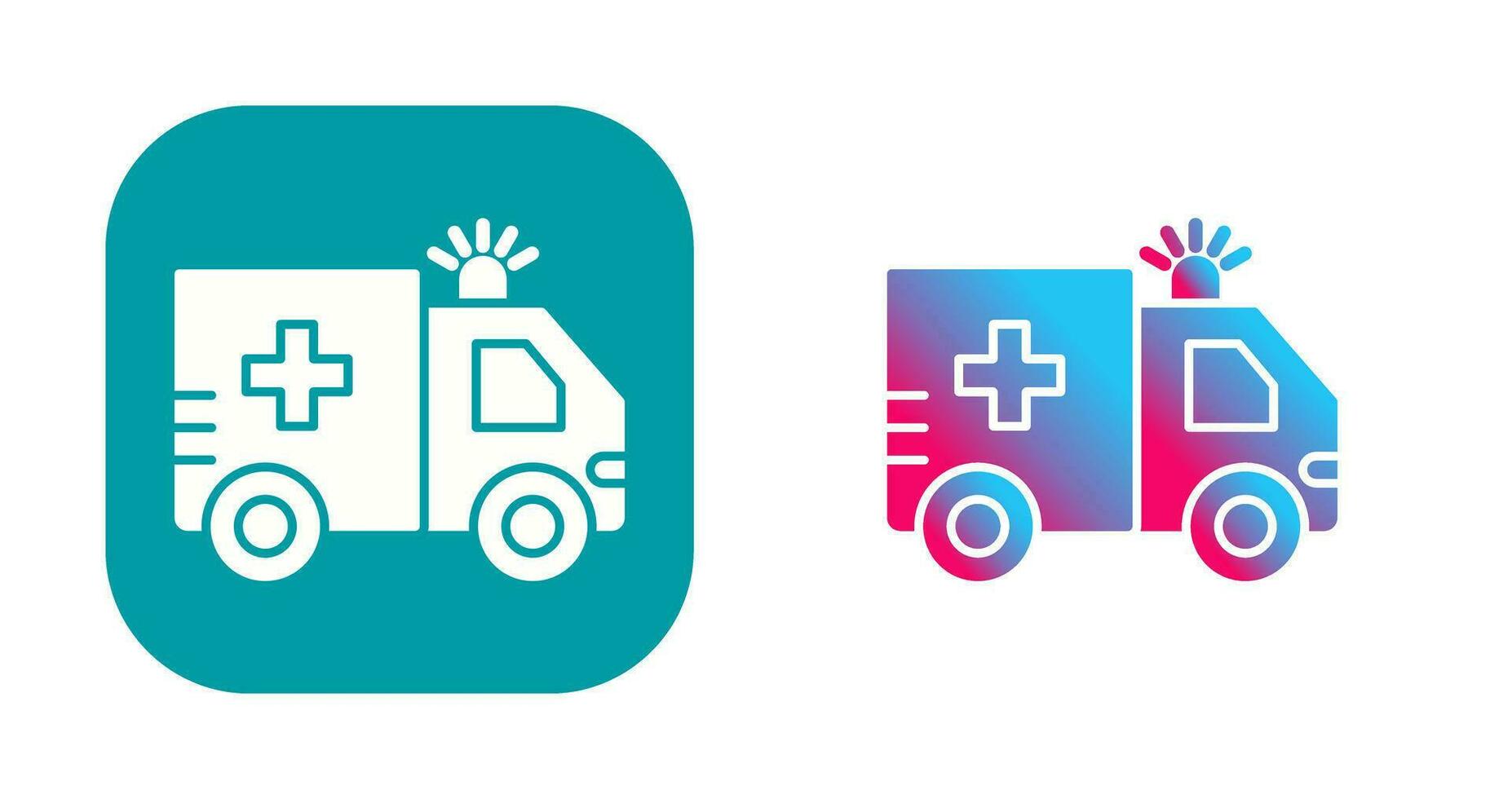 Ambulance Vector Icon