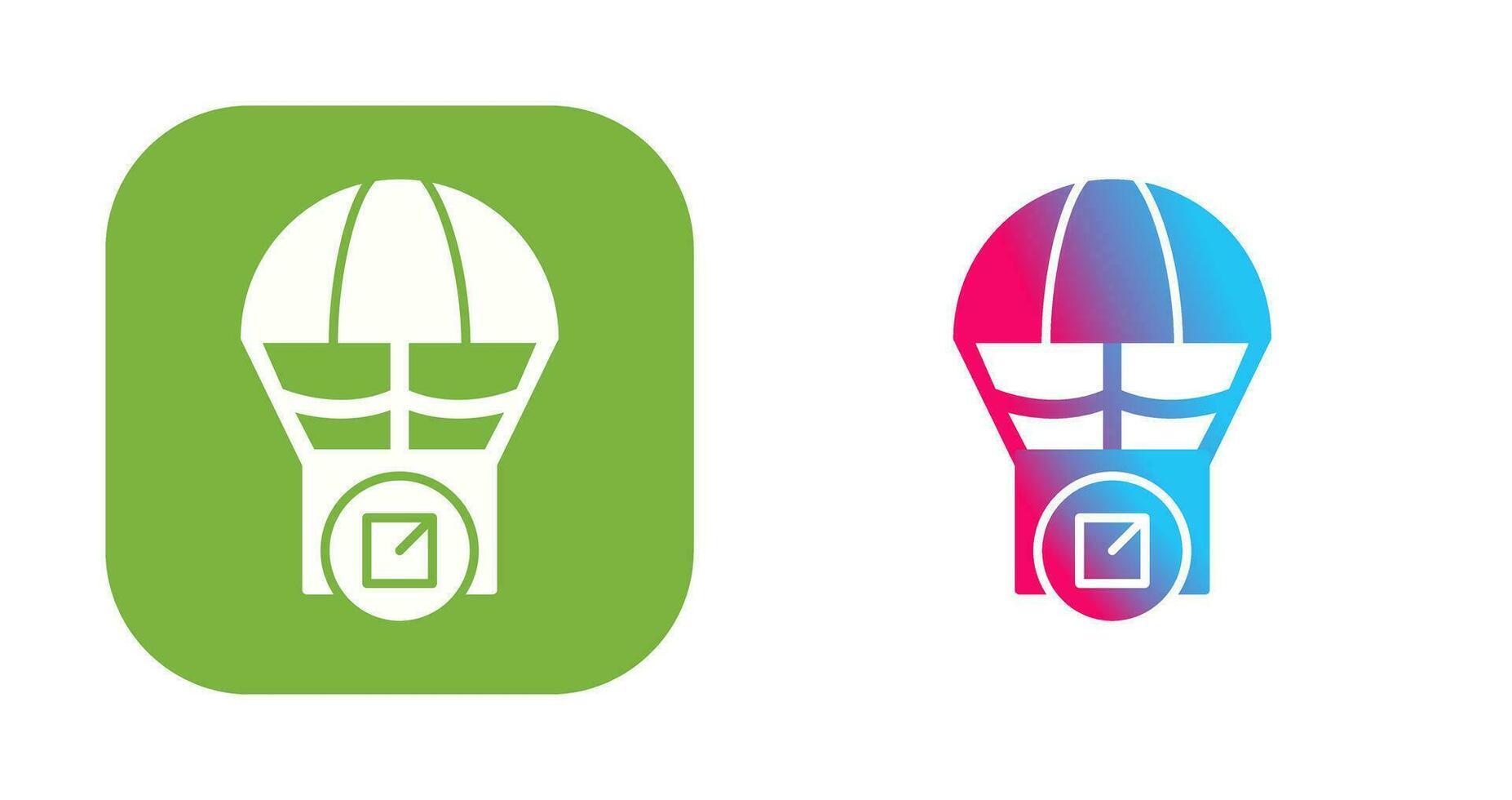 Parachute Vector Icon