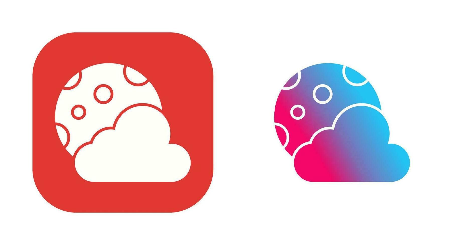 Moon Vector Icon