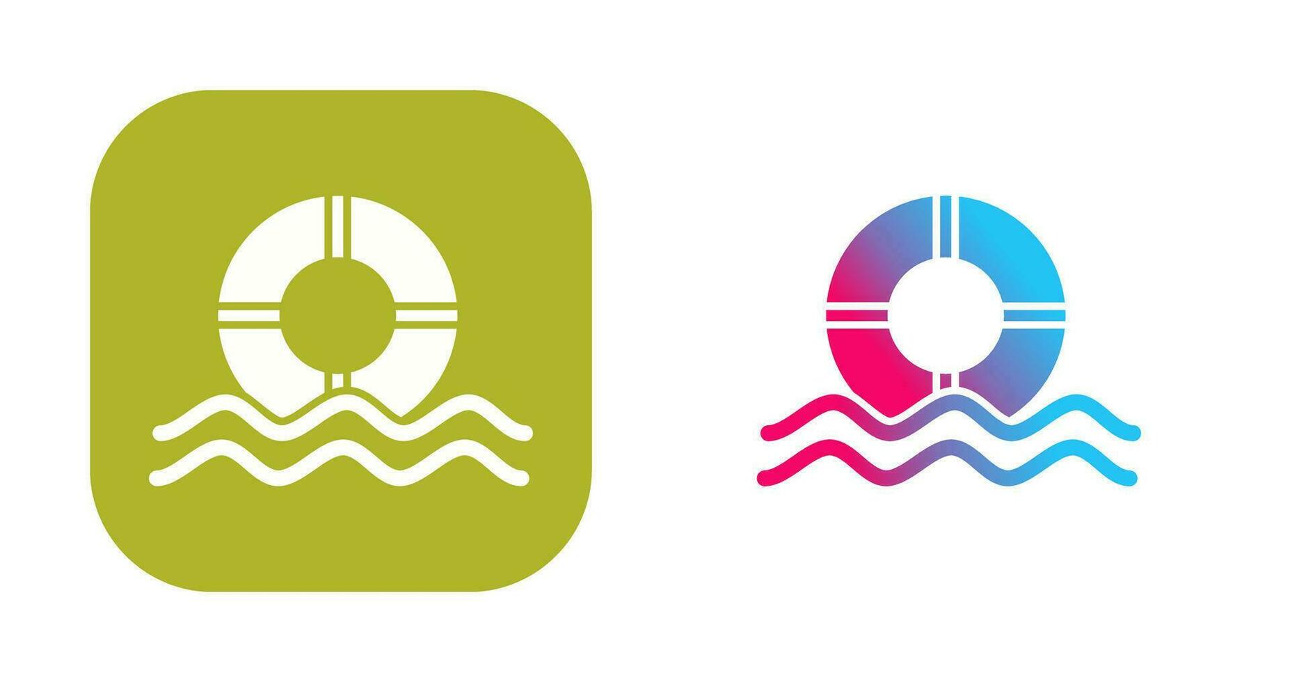 Float Vector Icon