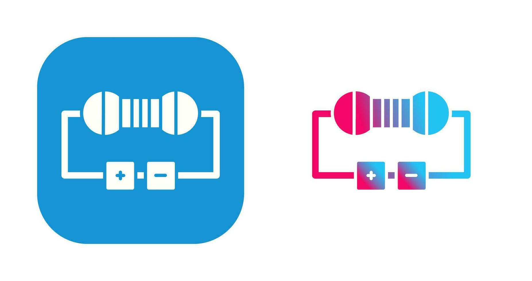 Resistor Vector Icon