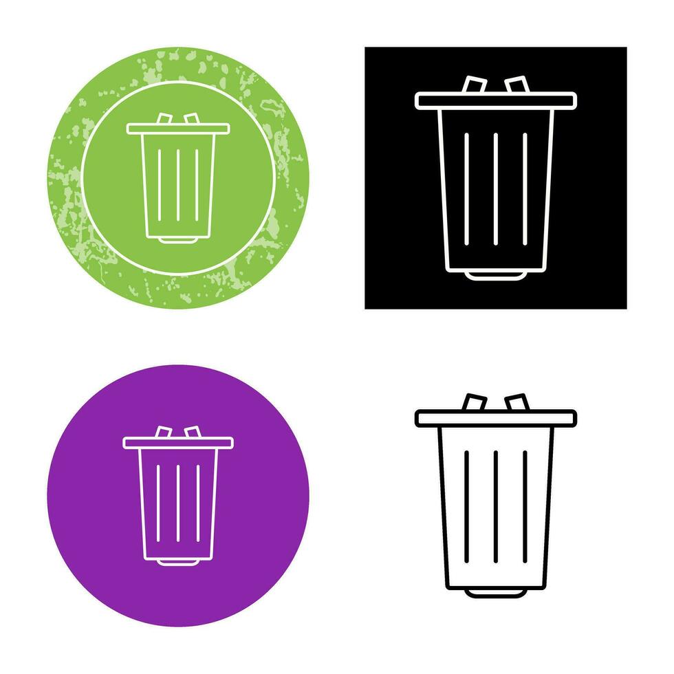 Garbage Vector Icon