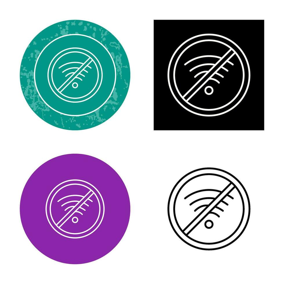 No Wifi Vector Icon