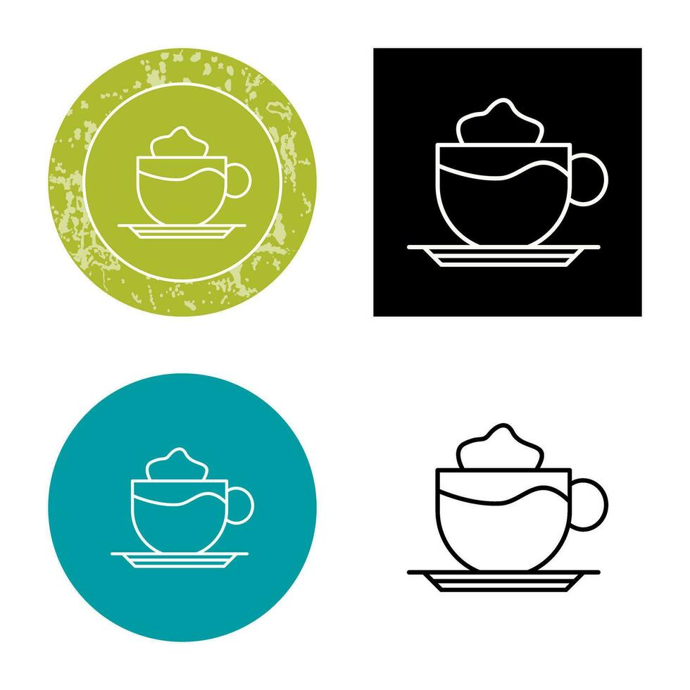 Latte Vector Icon