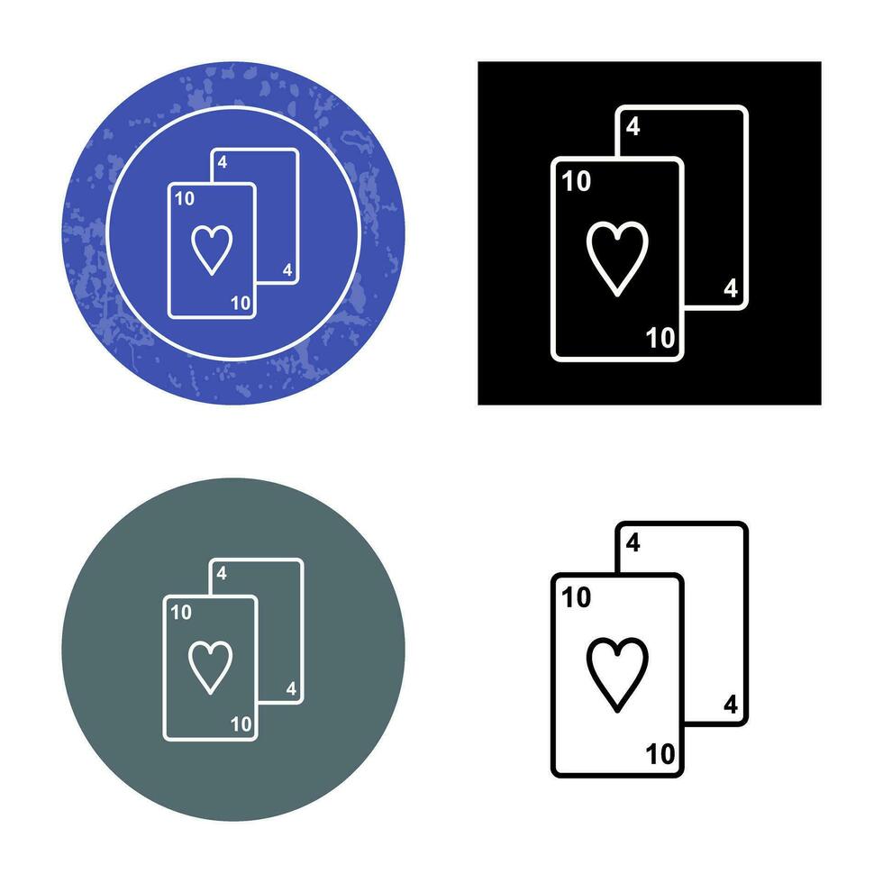 Playing Cards Vector Icon