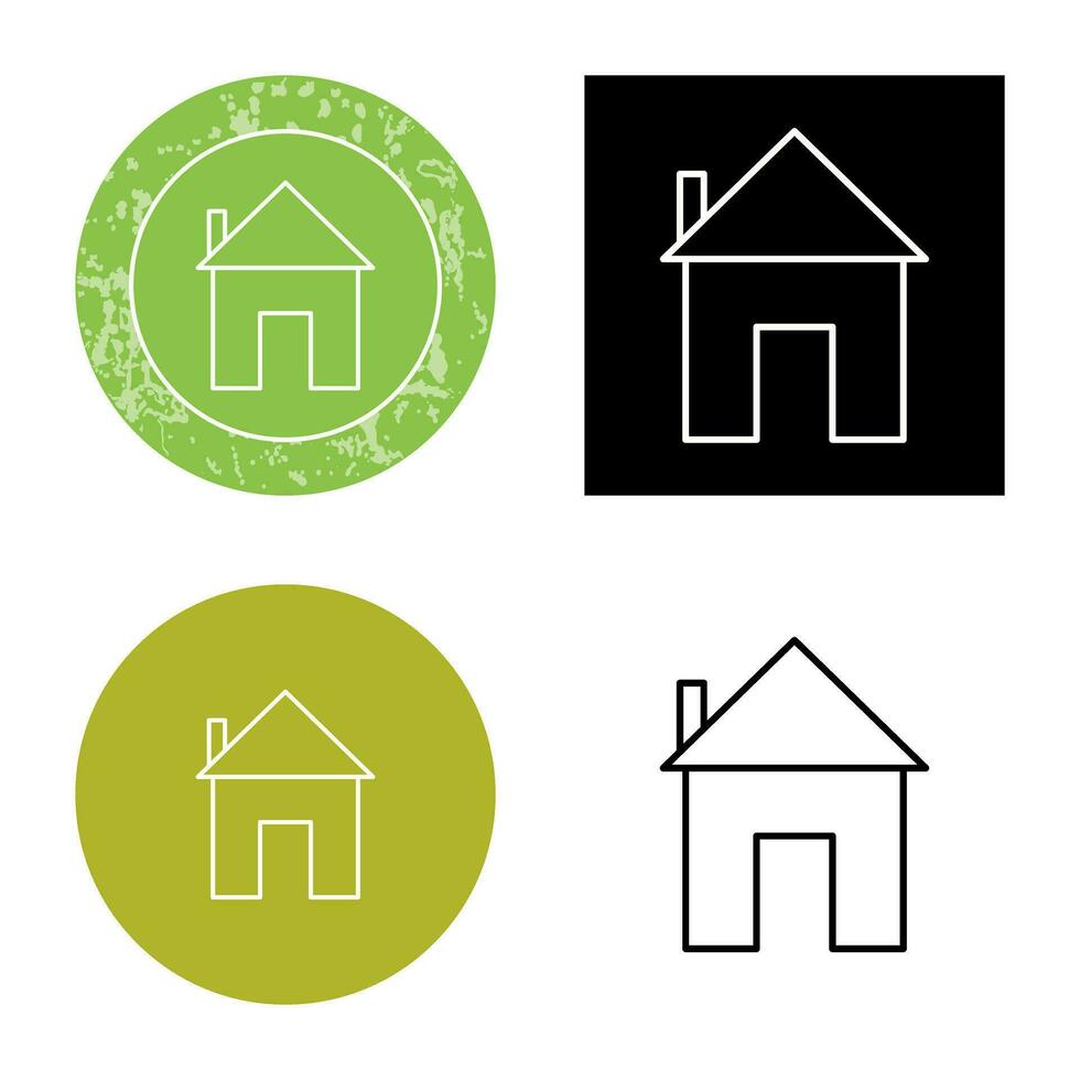 Unique Homepage Vector Icon