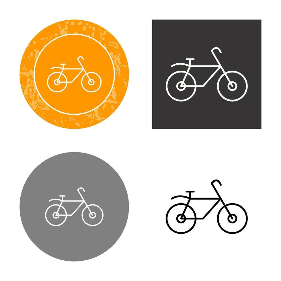 icono de vector de bicicleta