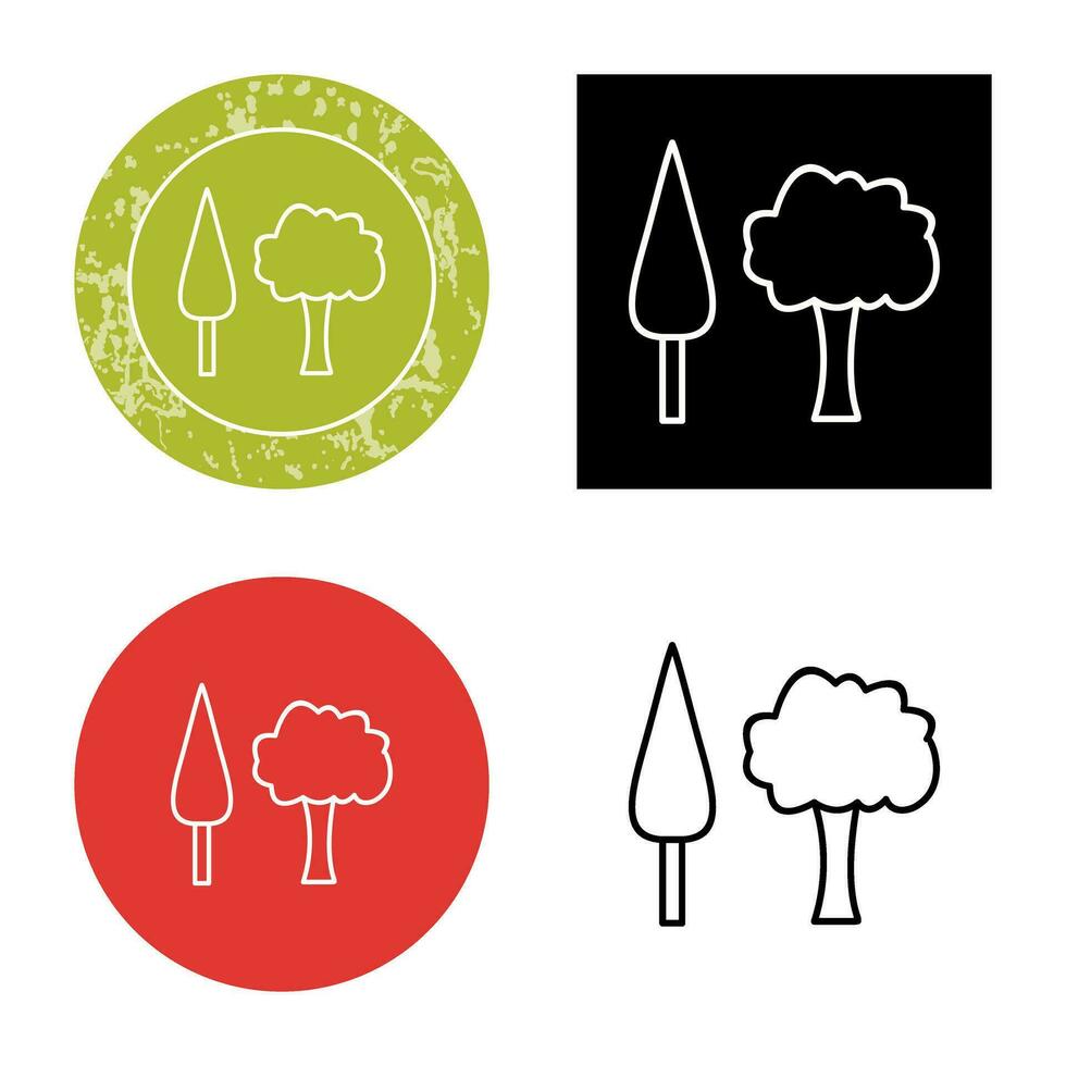 Trees Vector Icon