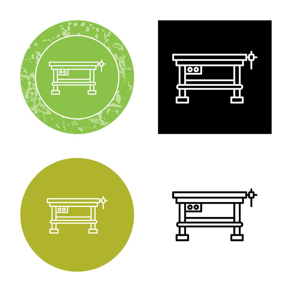 Work Bench Vector Icon