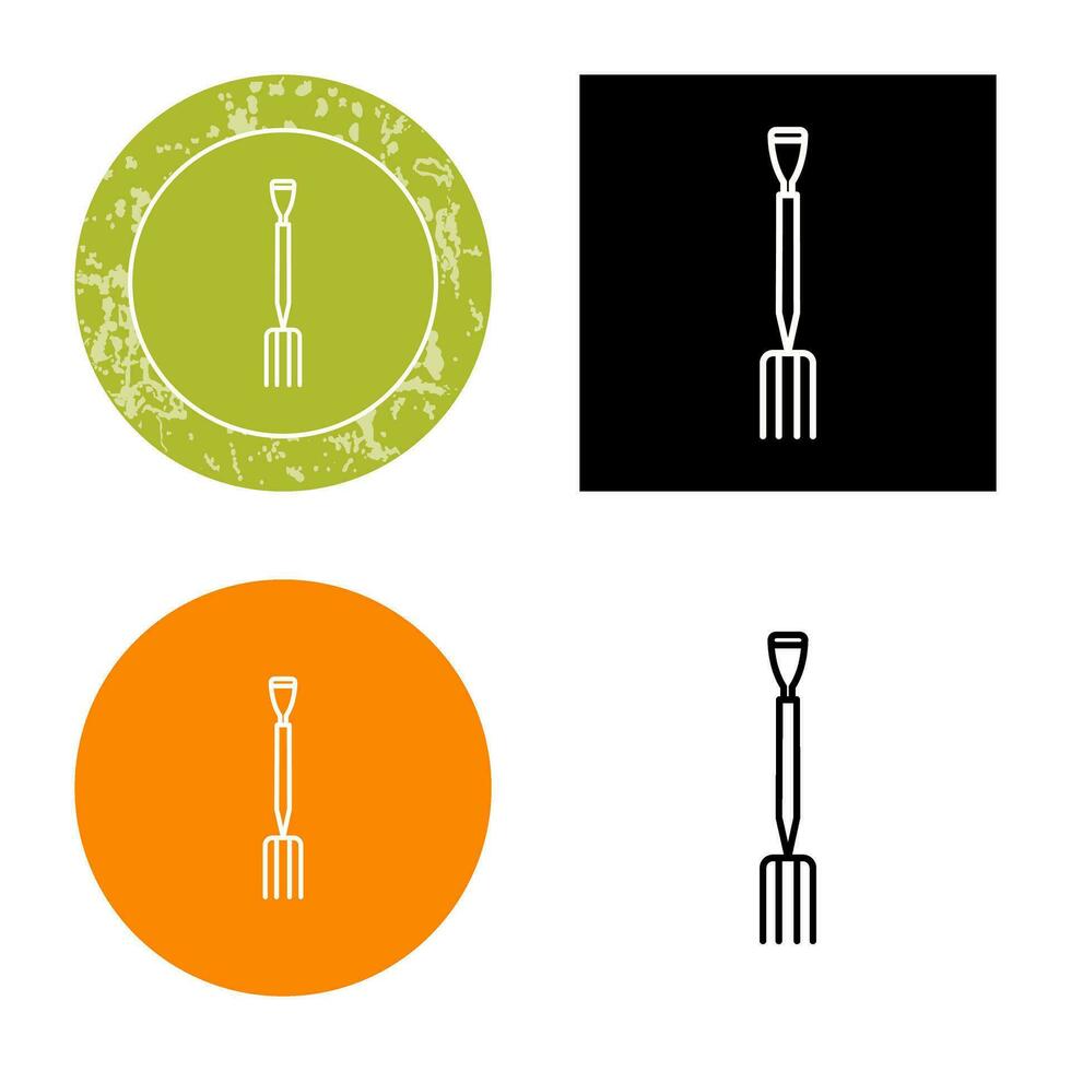 Gardening Fork Vector Icon