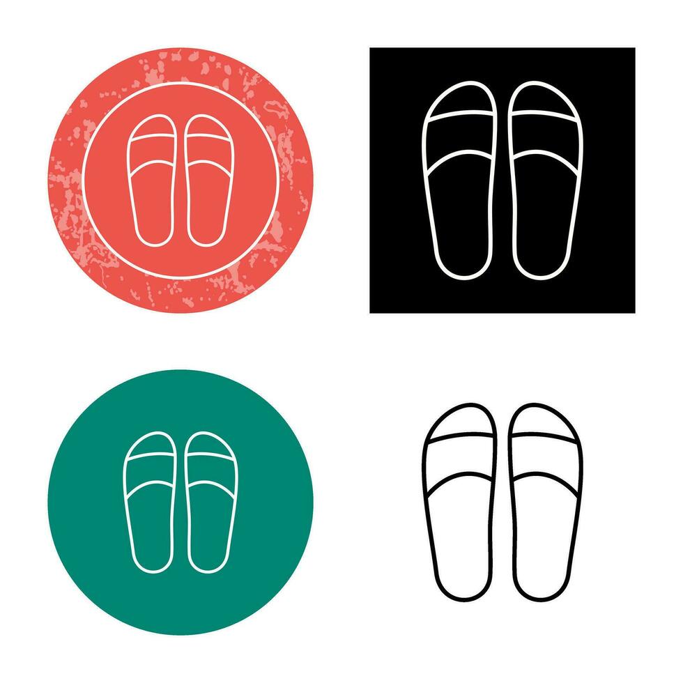 icono de vector de zapatillas