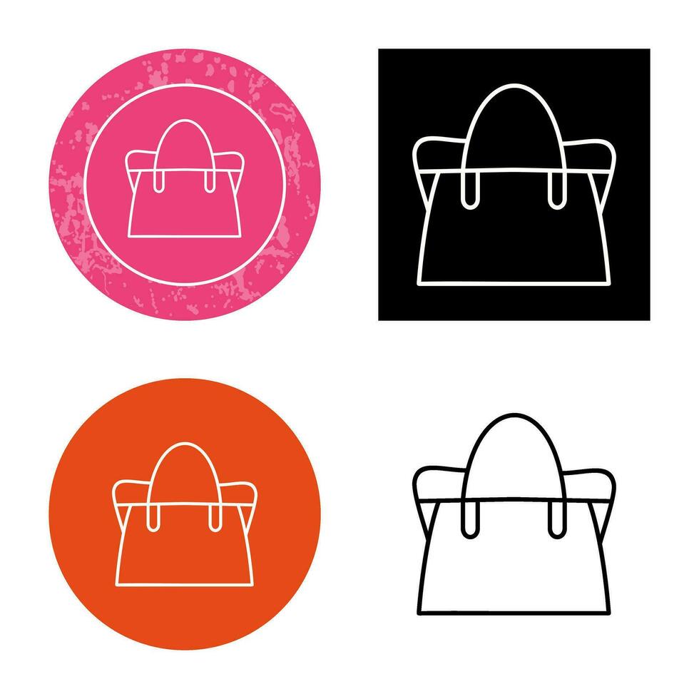 icono de vector de bolsa