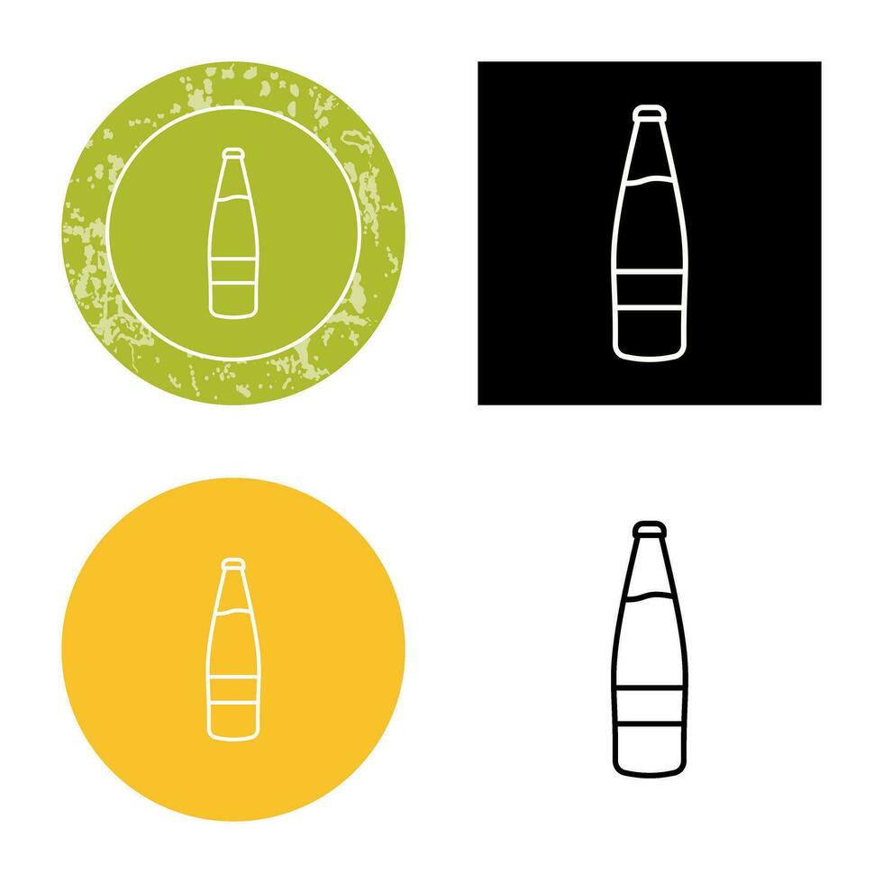 Beer Bottle Vector Icon