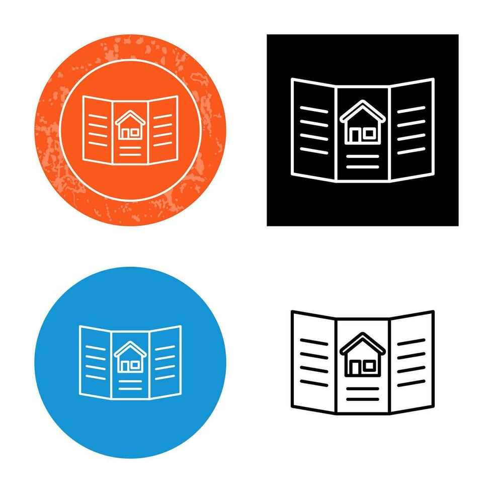 Brochure Vector Icon