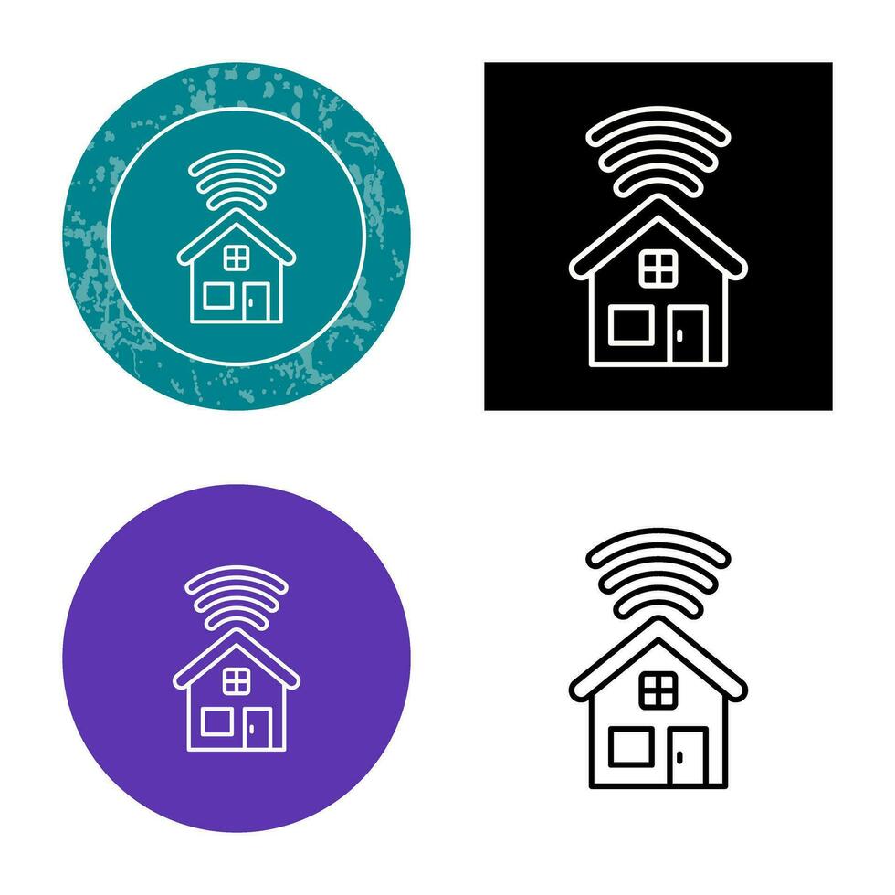 Smart House Vector Icon