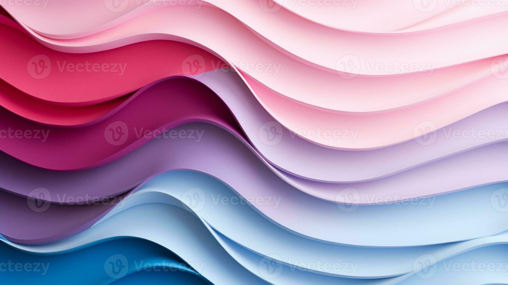 pastel color corte de papel diseño en fondo, ai generativo foto