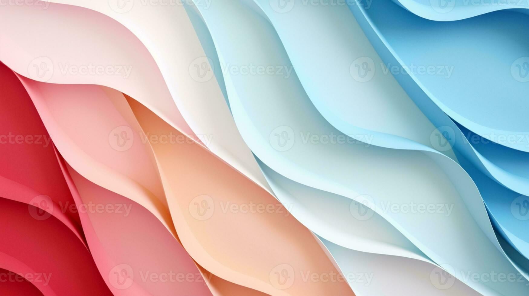 Pastel color papercut design on background, AI Generative photo