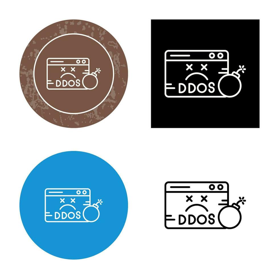 Ddos Vector Icon